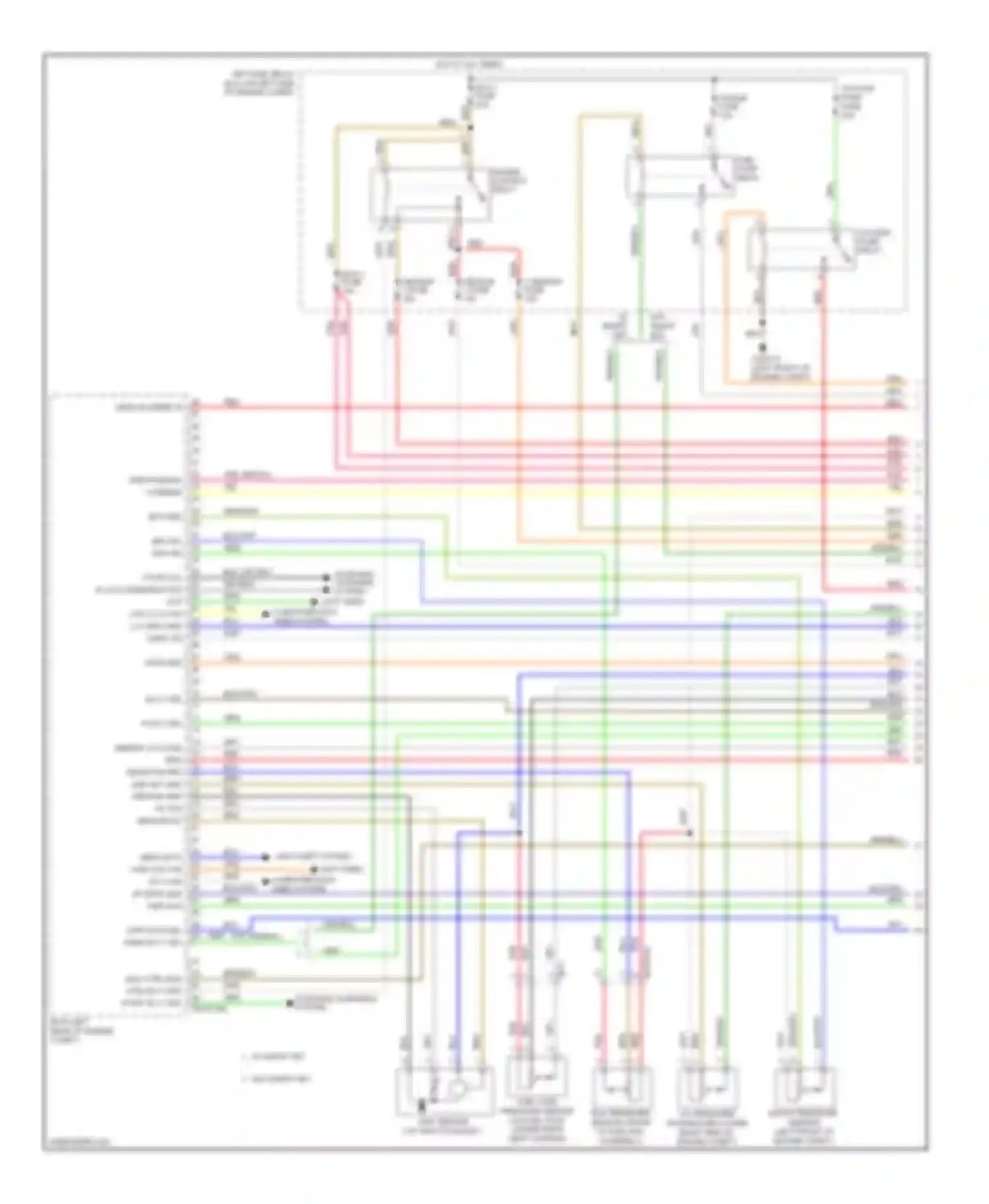 Veloster Hyundai I (2011-2015): Wiring diagram engine performance 1.6l turbo, m/t (1 of 5)