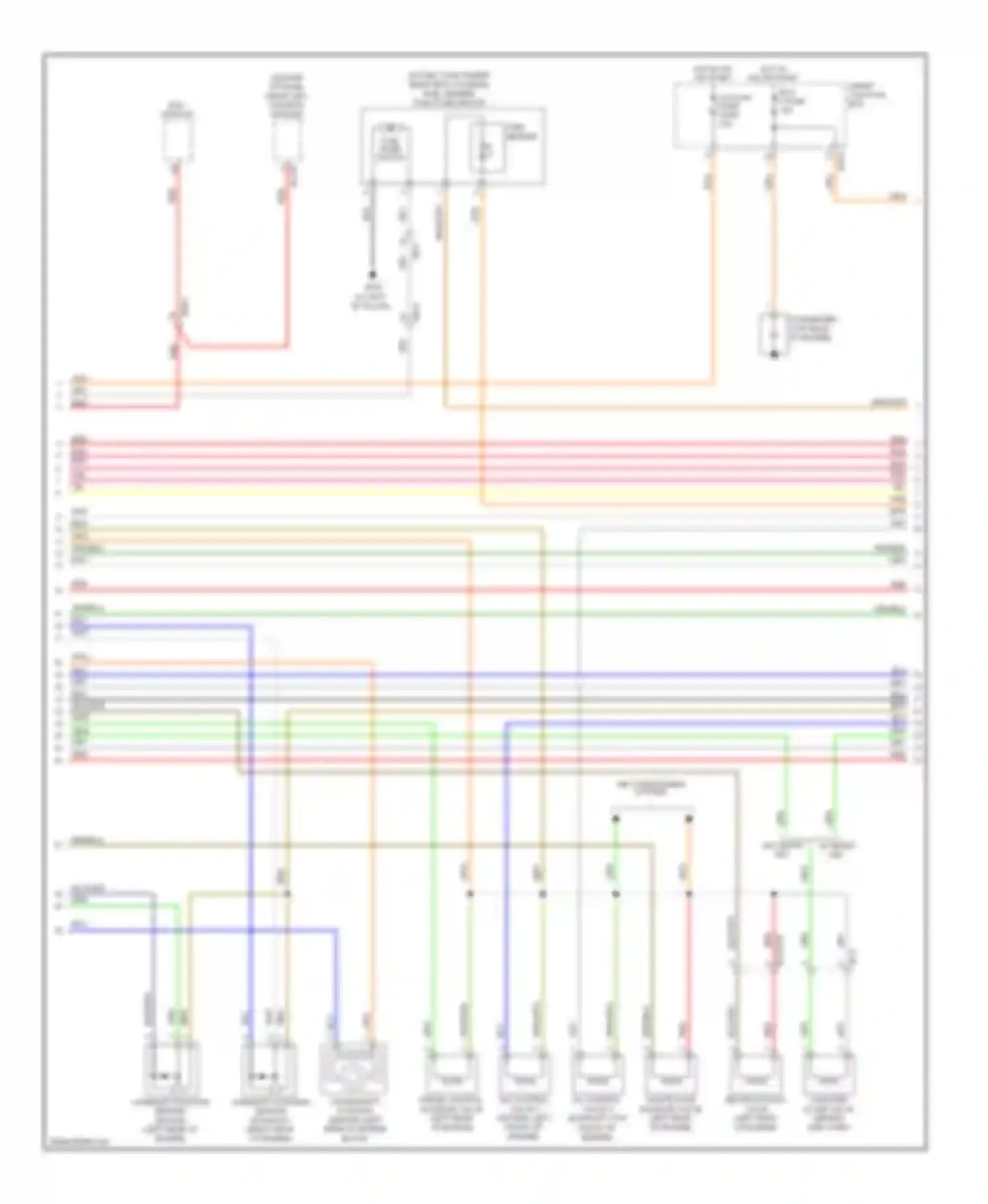 Veloster Hyundai I (2011-2015): Wiring diagram engine performance 1.6l turbo, m/t (2 of 5)