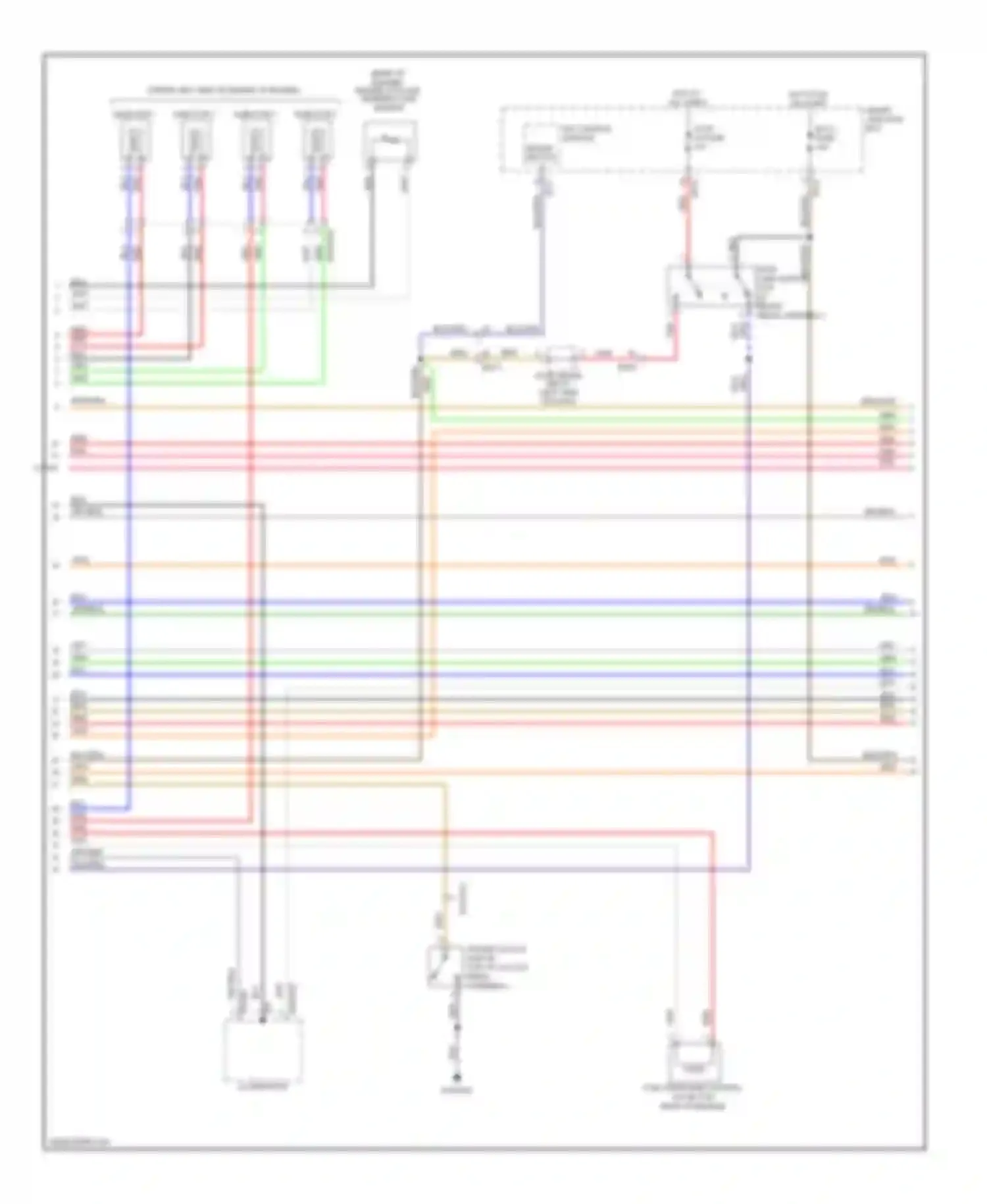 Veloster Hyundai I (2011-2015): Wiring diagram engine performance 1.6l (4 of 5)