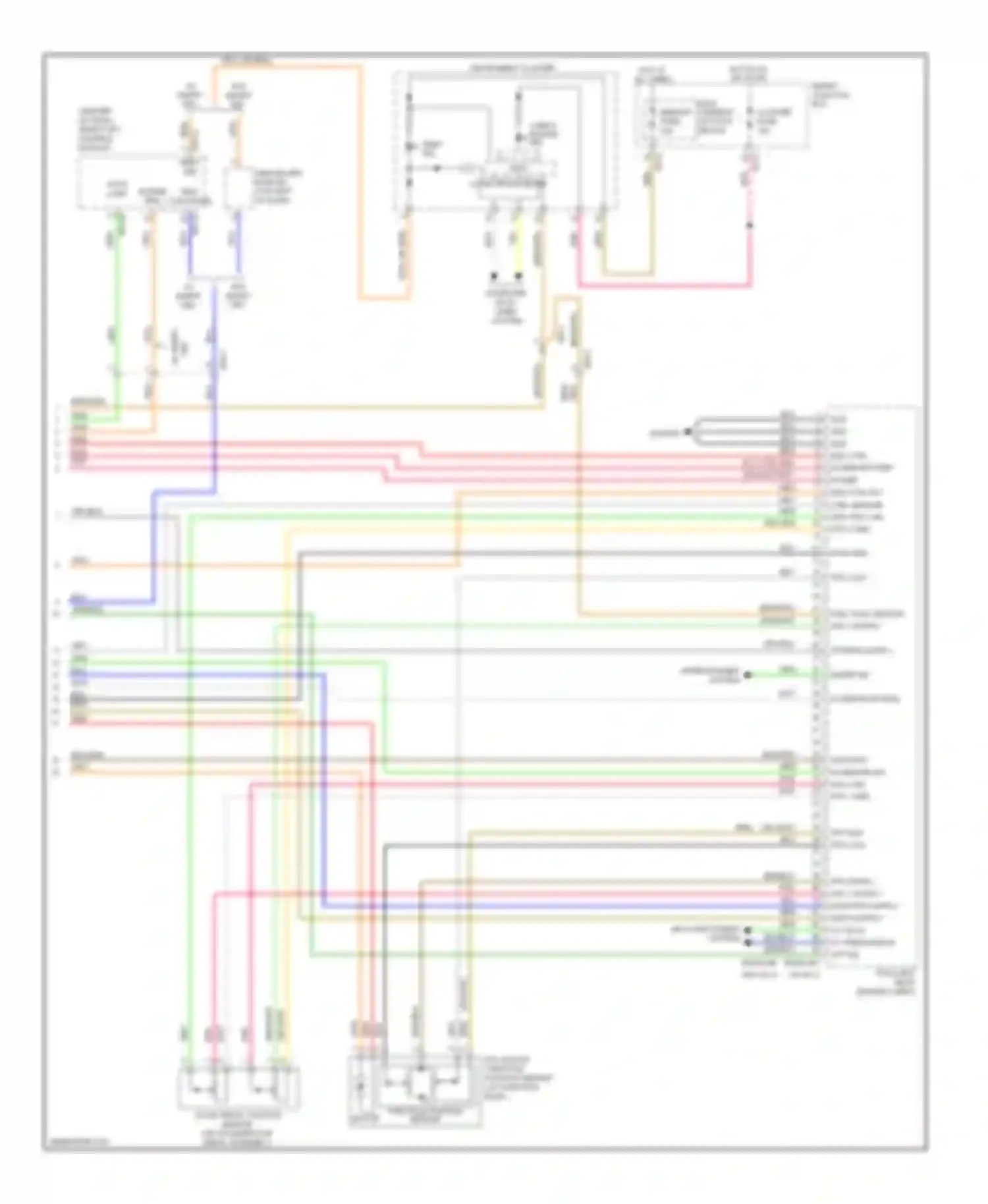 Veloster Hyundai I (2011-2015): Wiring diagram engine performance 1.6l (5 of 5)