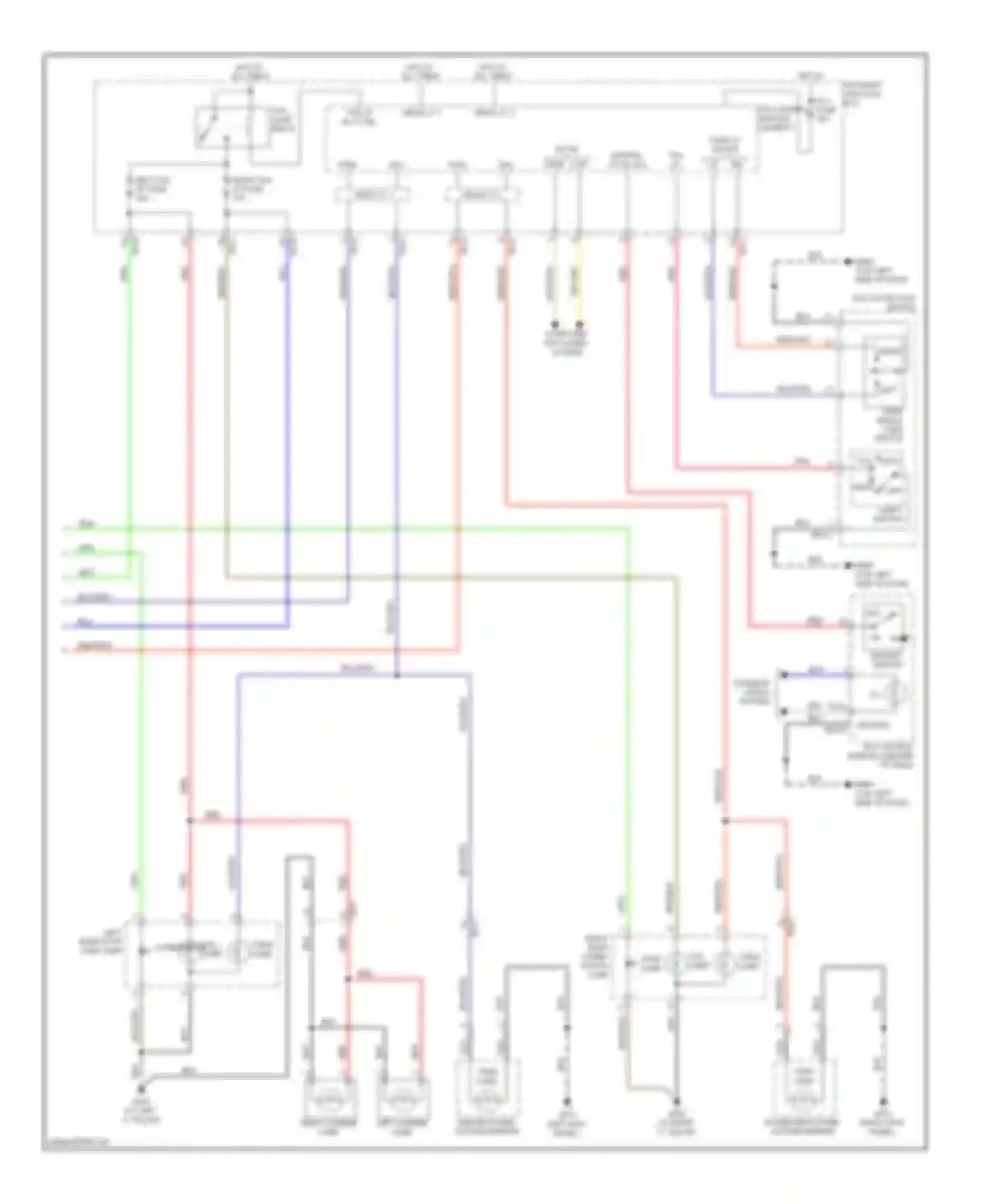 Veloster Hyundai I (2011-2015): Exterior lamps circuit (2 of 2)