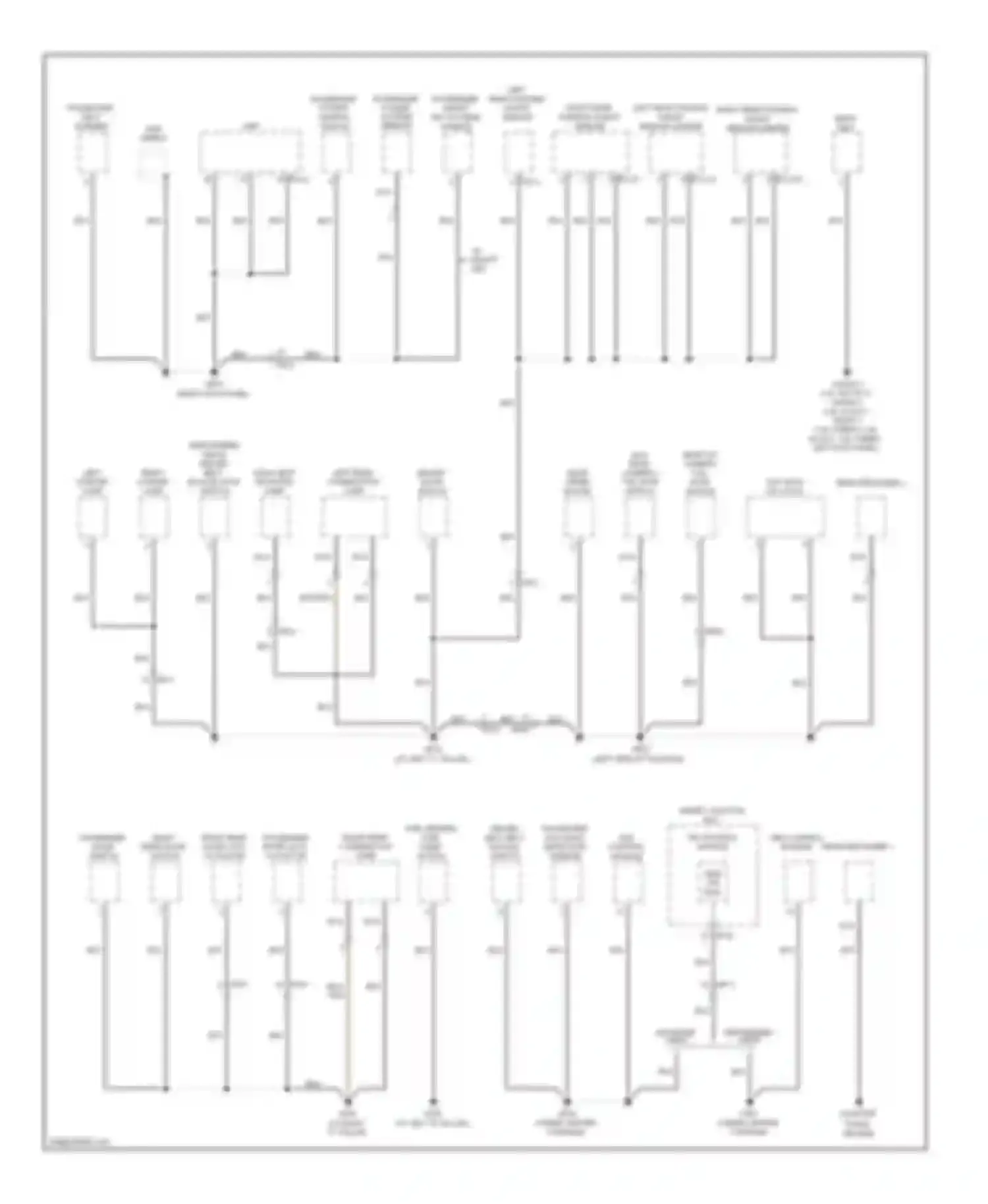 Veloster Hyundai I (2011-2015): Ground distribution circuit (4 of 4)