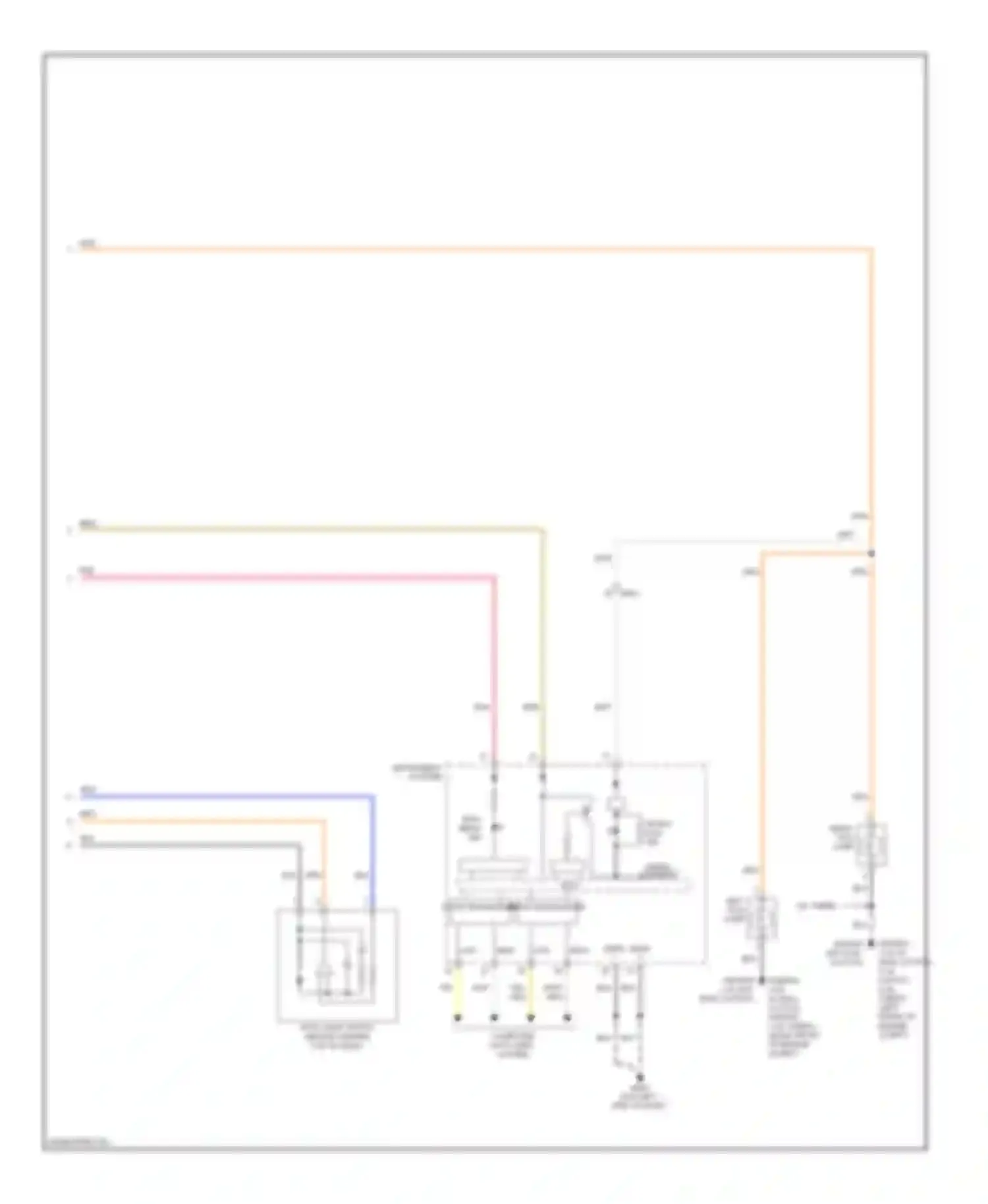 Veloster Hyundai I (2011-2015): Autolamps circuit (2 of 2)