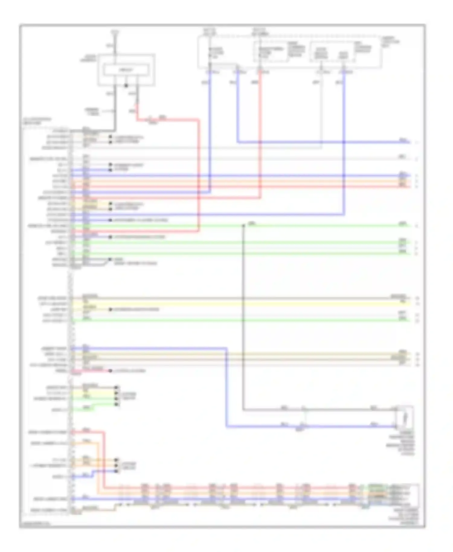 Veloster Hyundai I (2011-2015): Navigation circuit, with amplifier (1 of 3)