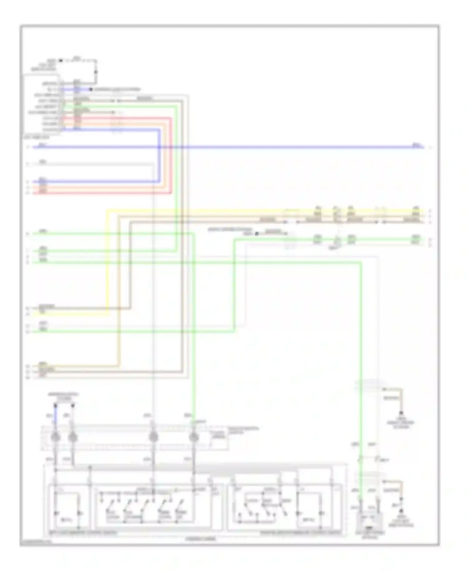Veloster Hyundai I (2011-2015): Navigation circuit, with amplifier (2 of 3)