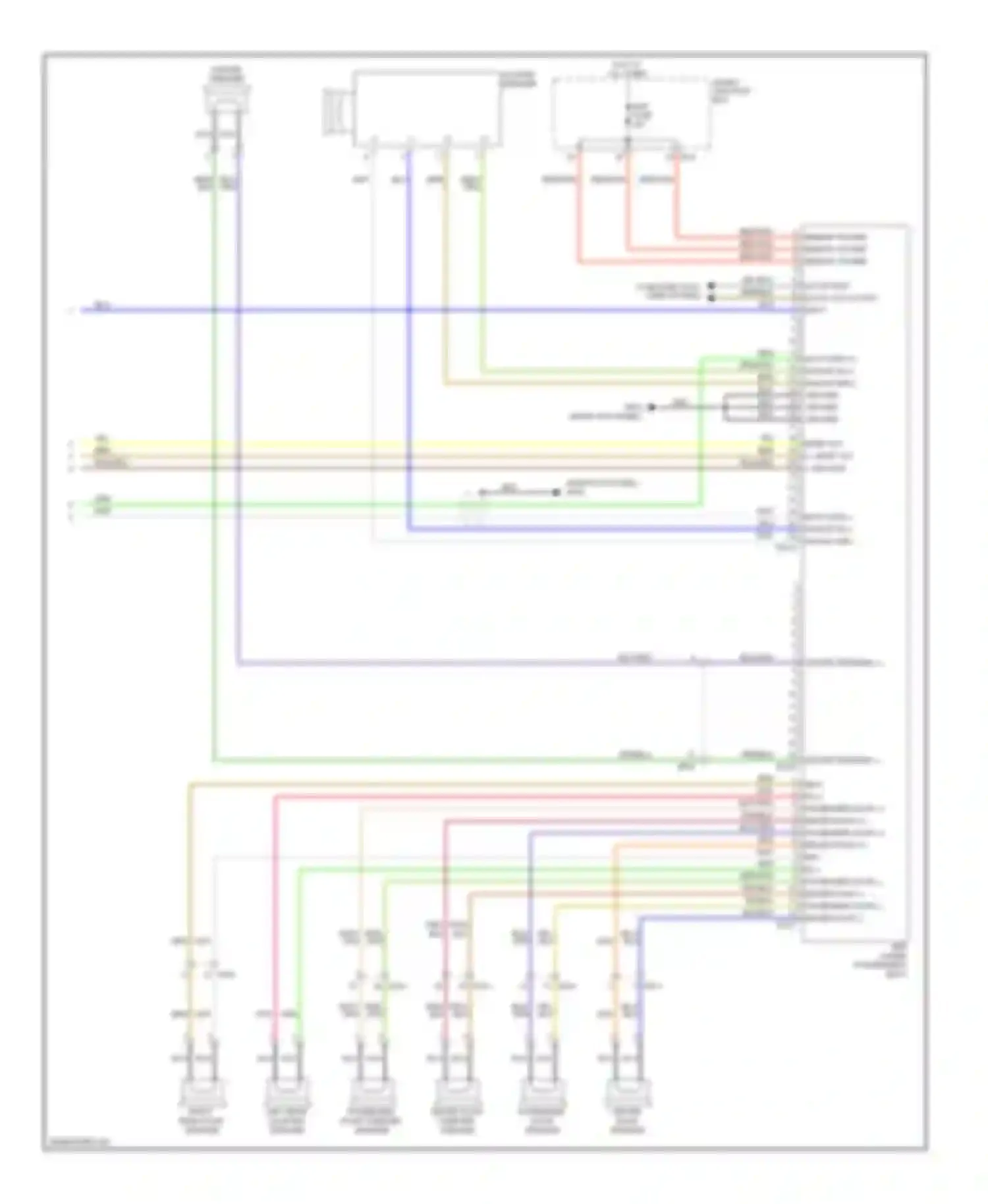 Veloster Hyundai I (2011-2015): Navigation circuit, with amplifier (3 of 3)
