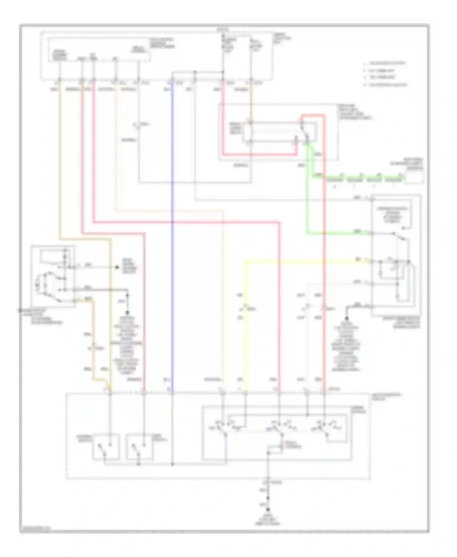 Veloster Hyundai I (2011-2015): Front wiper/washer circuit