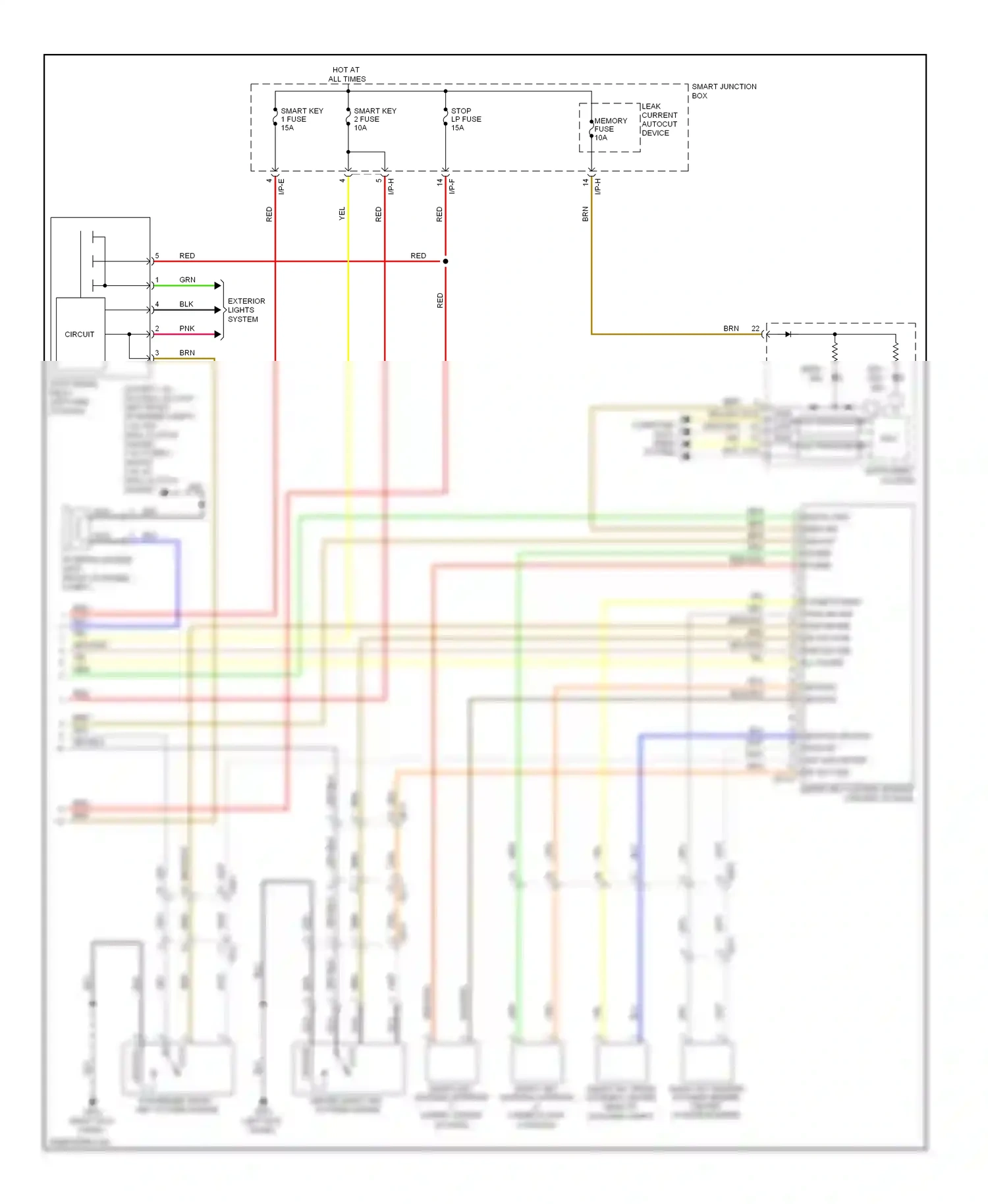 Wiring diagram b-can transceiver for Hyundai Veloster I (2011-2015) (6 of 11)