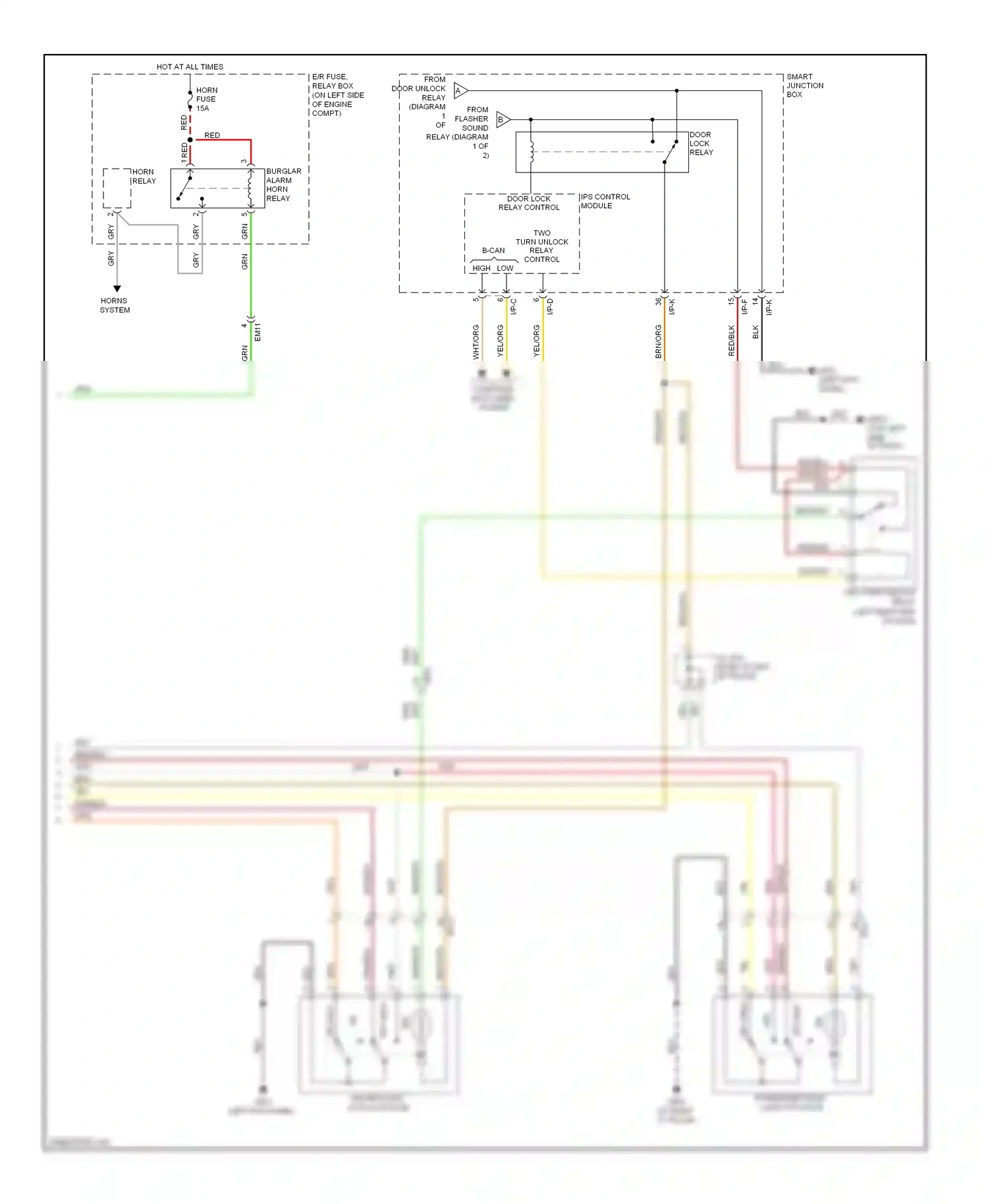 Wiring diagram computer data lines system for Hyundai Veloster I (2011-2015) (6 of 44)