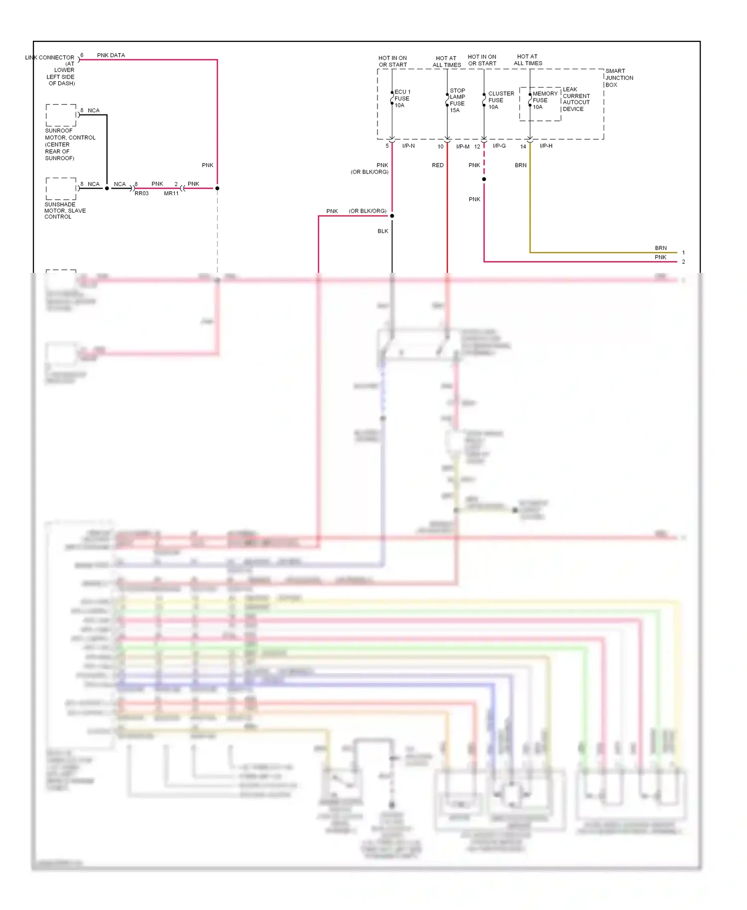 Wiring diagram eggd-ma for Hyundai Veloster I (2011-2015) (1 of 3)