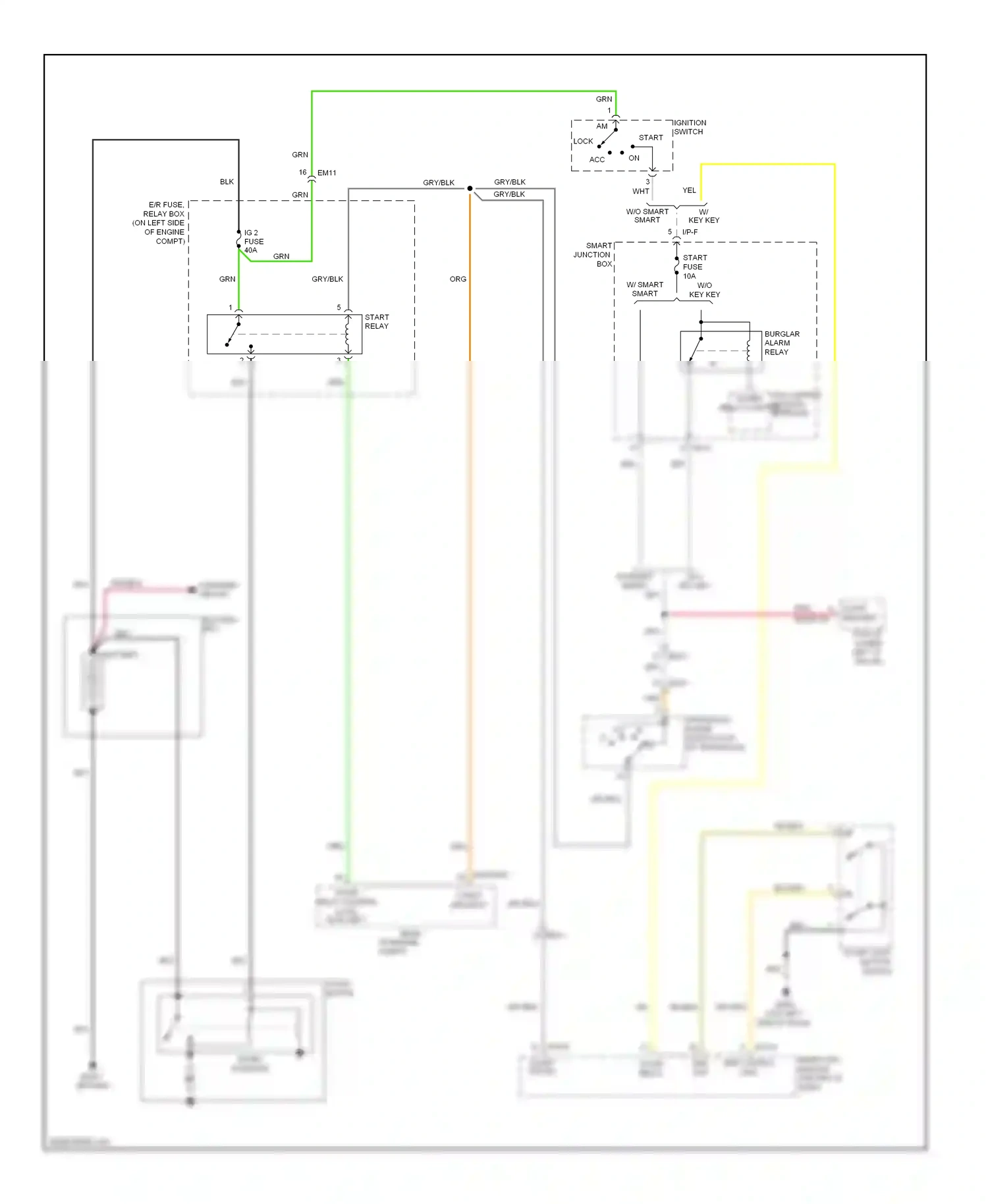 Wiring diagram eggd-tb for Hyundai Veloster I (2011-2015) (1 of 7)