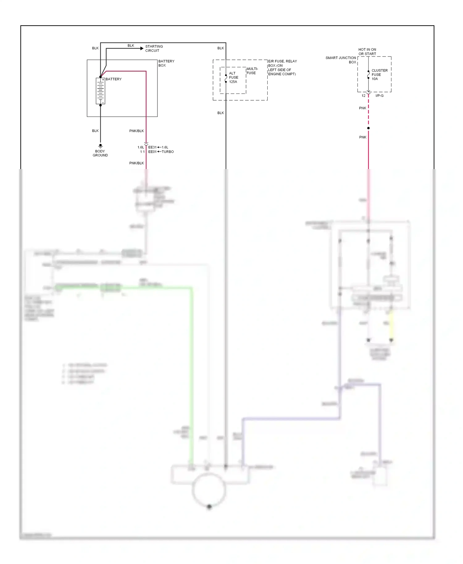 Wiring diagram fr com for Hyundai Veloster I (2011-2015) (1 of 2)