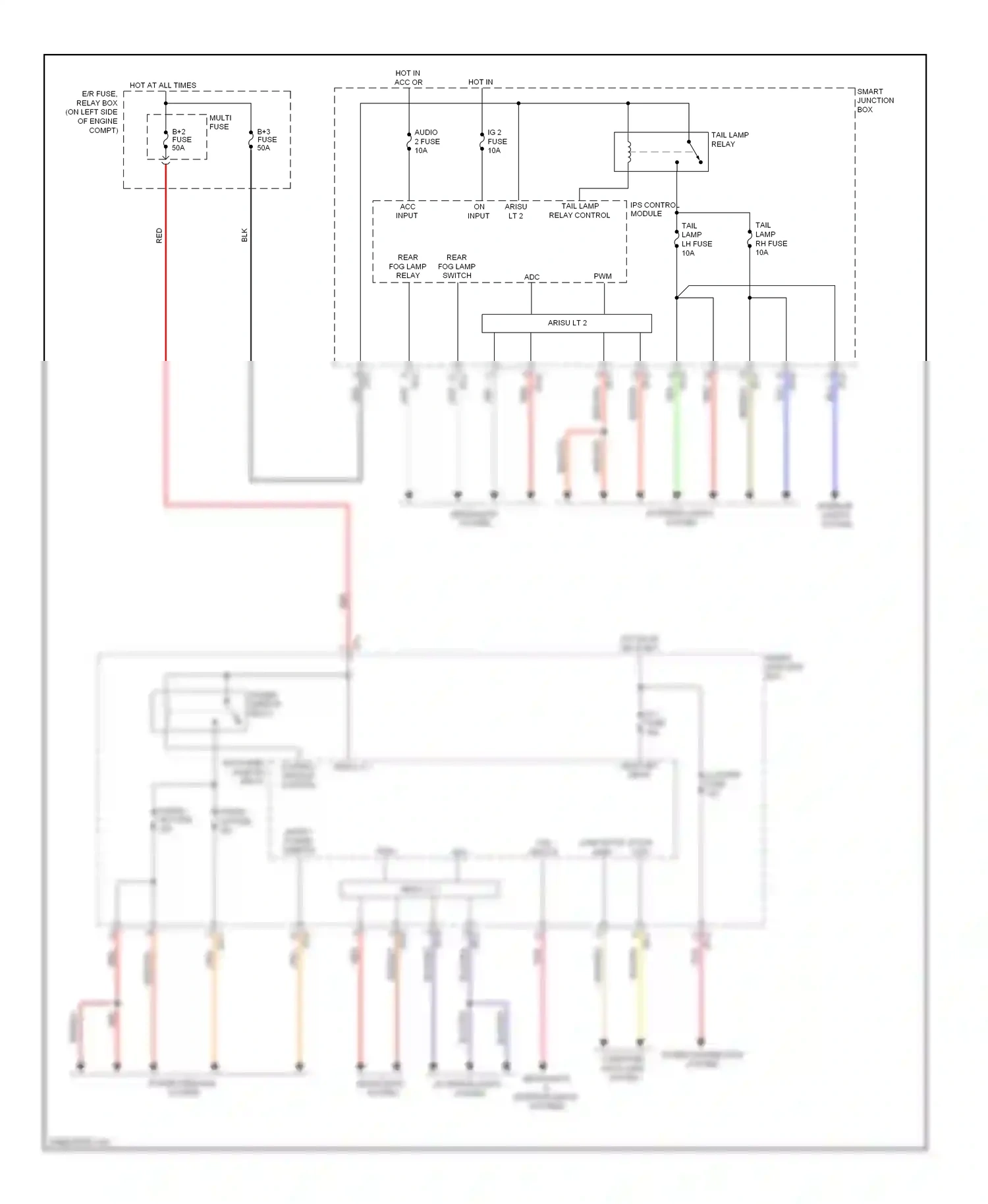 Wiring diagram i/p-e for Hyundai Veloster I (2011-2015) (1 of 19)