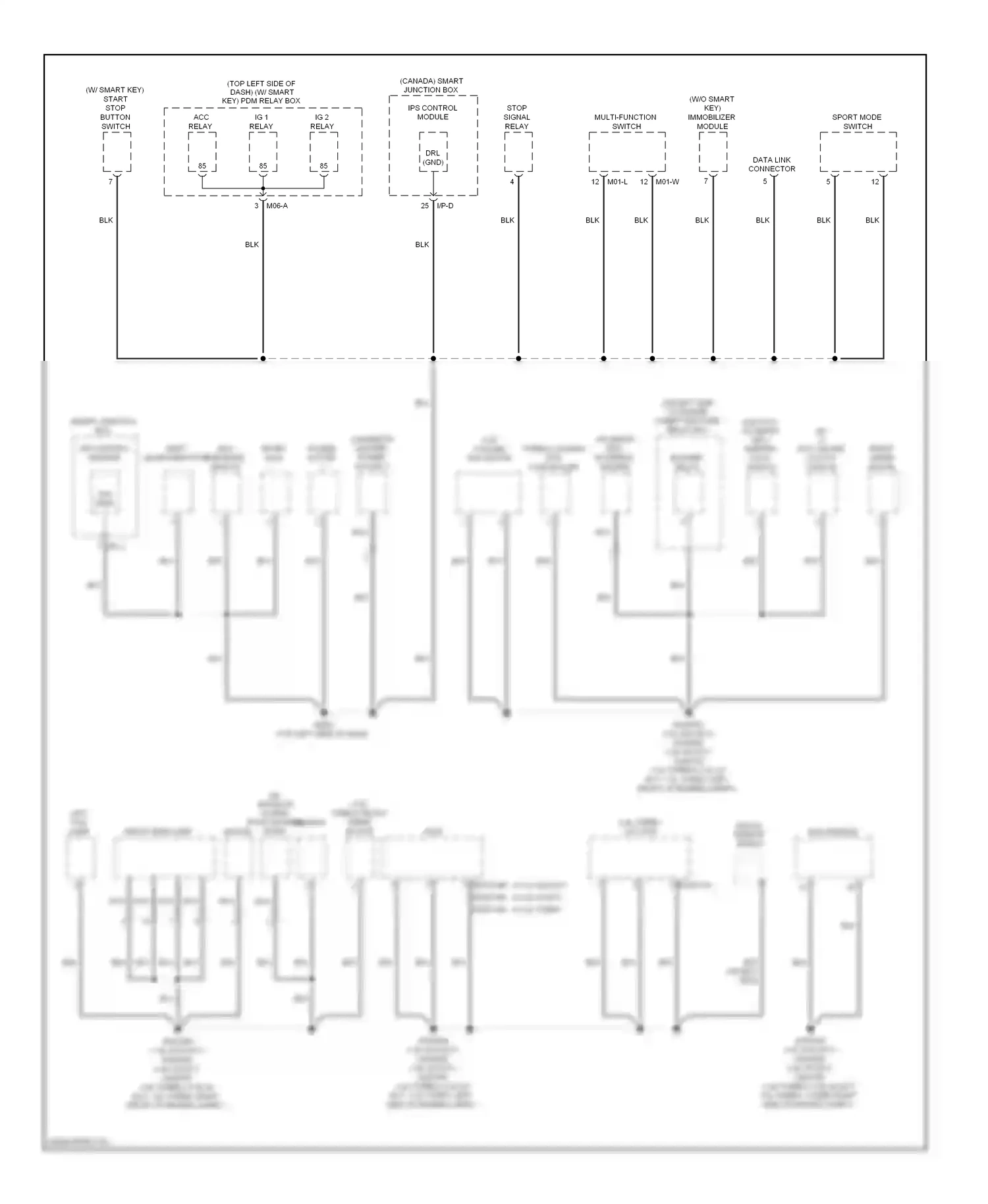 Wiring diagram ips control module for Hyundai Veloster I (2011-2015) (13 of 32)