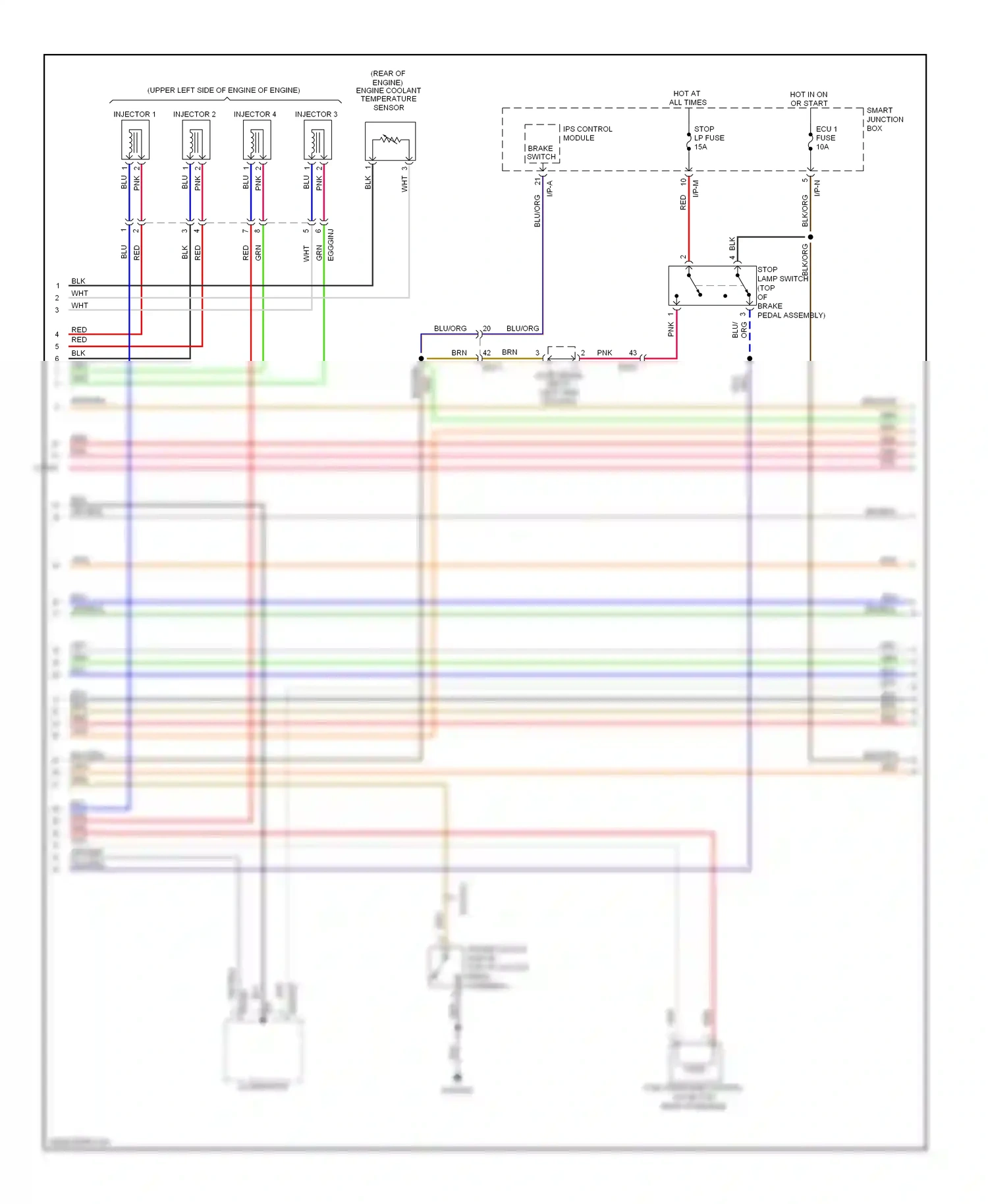 Wiring diagram ips control module for Hyundai Veloster I (2011-2015) (9 of 32)