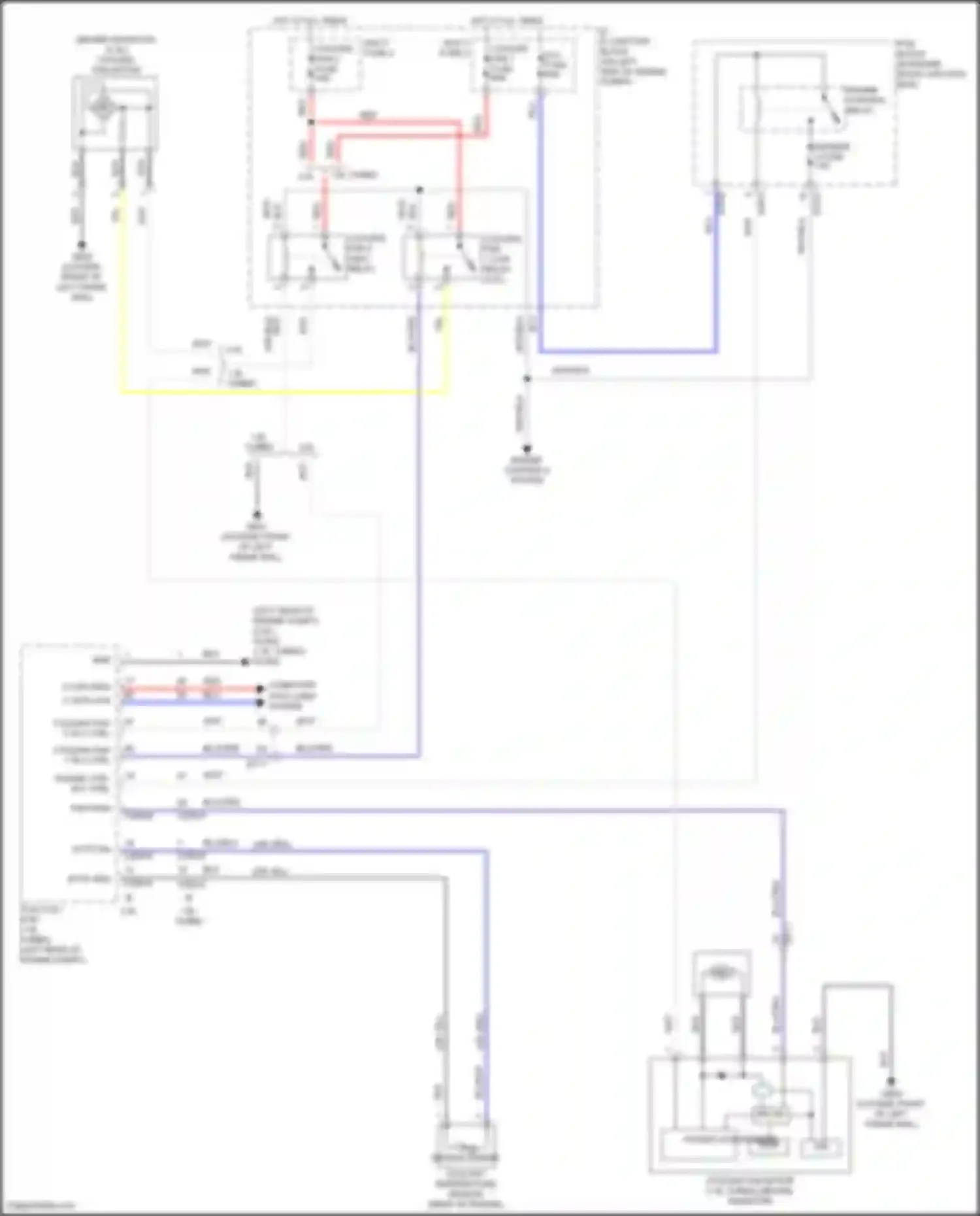 Veloster Hyundai II (2018-2024): Cooling fan circuit