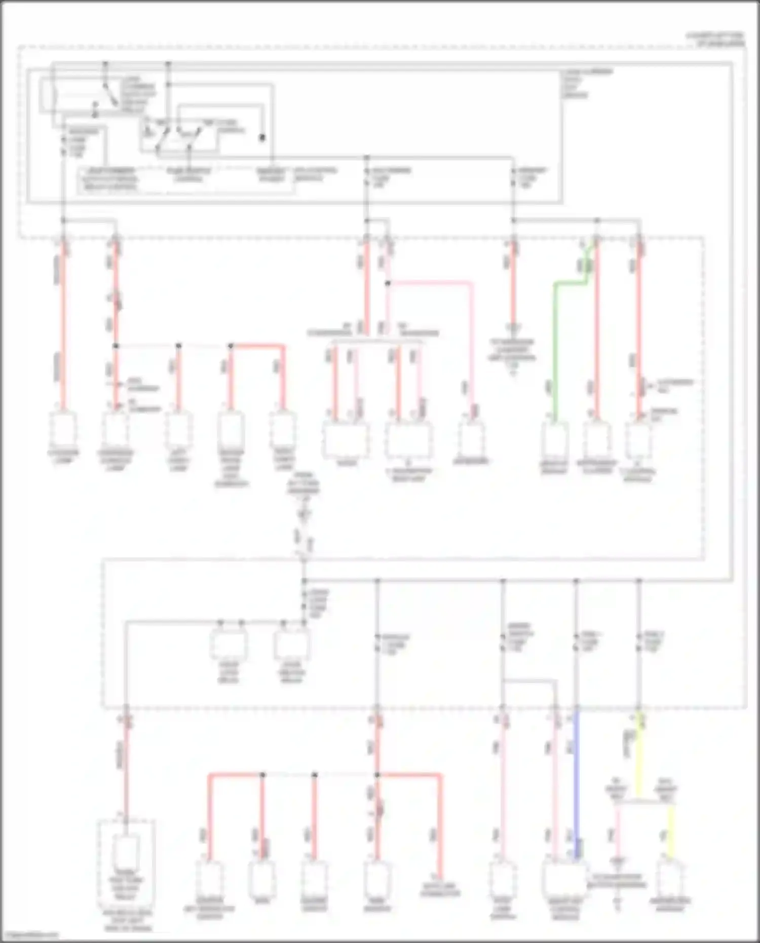 Veloster Hyundai II (2018-2024): Power distribution circuit (5 of 7)