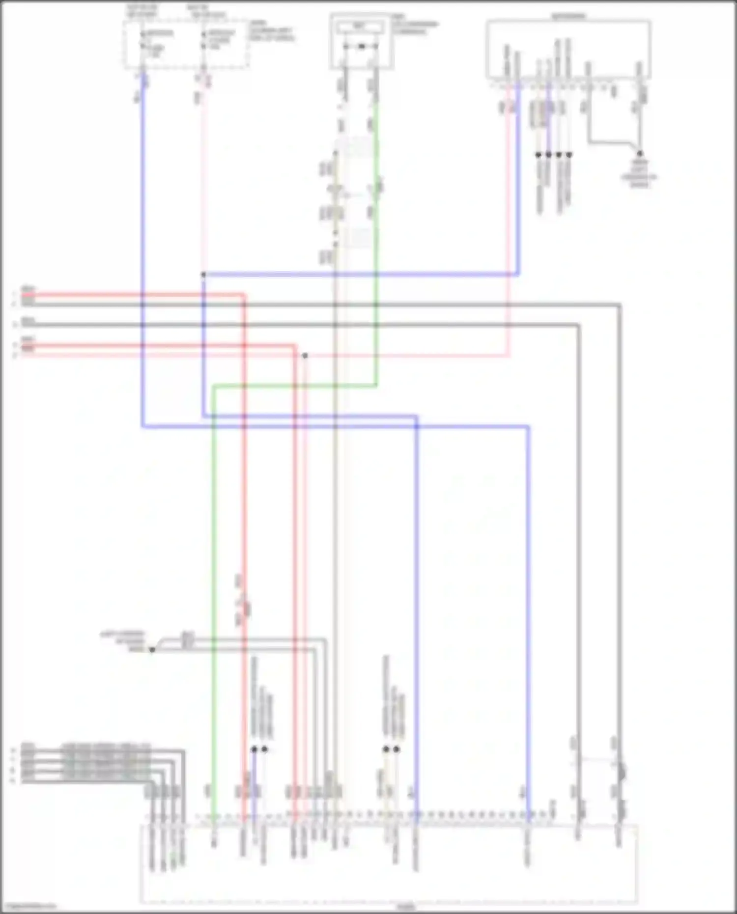 Veloster Hyundai II (2018-2024): Radio circuit, w/o navigation & amplifier (3 of 3)