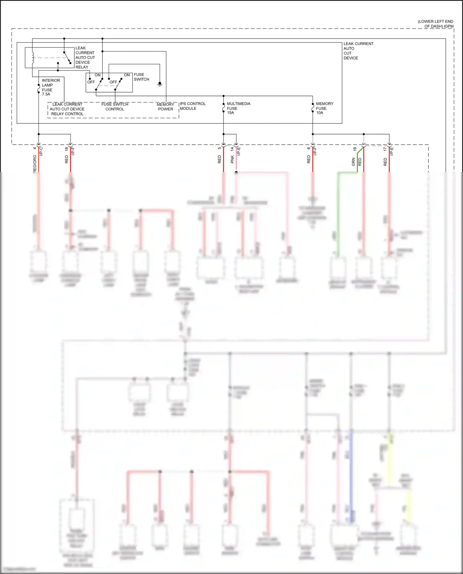 Hyundai Veloster II (2018-2024) automatic a/c wiring diagram  (6 of 6)