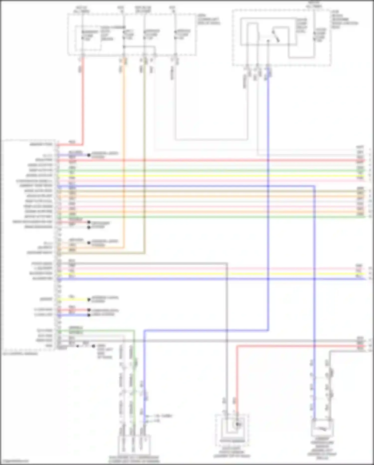 Wiring diagram blk for Hyundai Veloster II (2018-2024) (71 of 117)