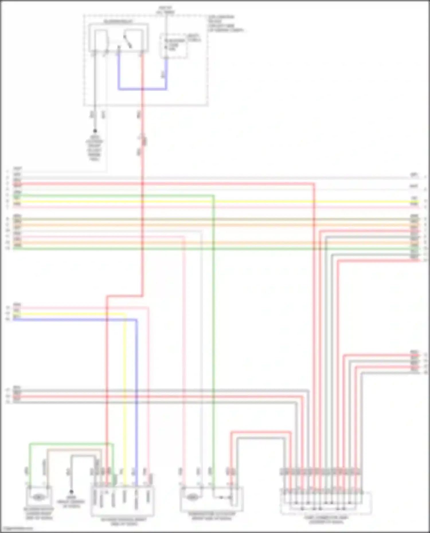 Wiring diagram blk for Hyundai Veloster II (2018-2024) (61 of 117)