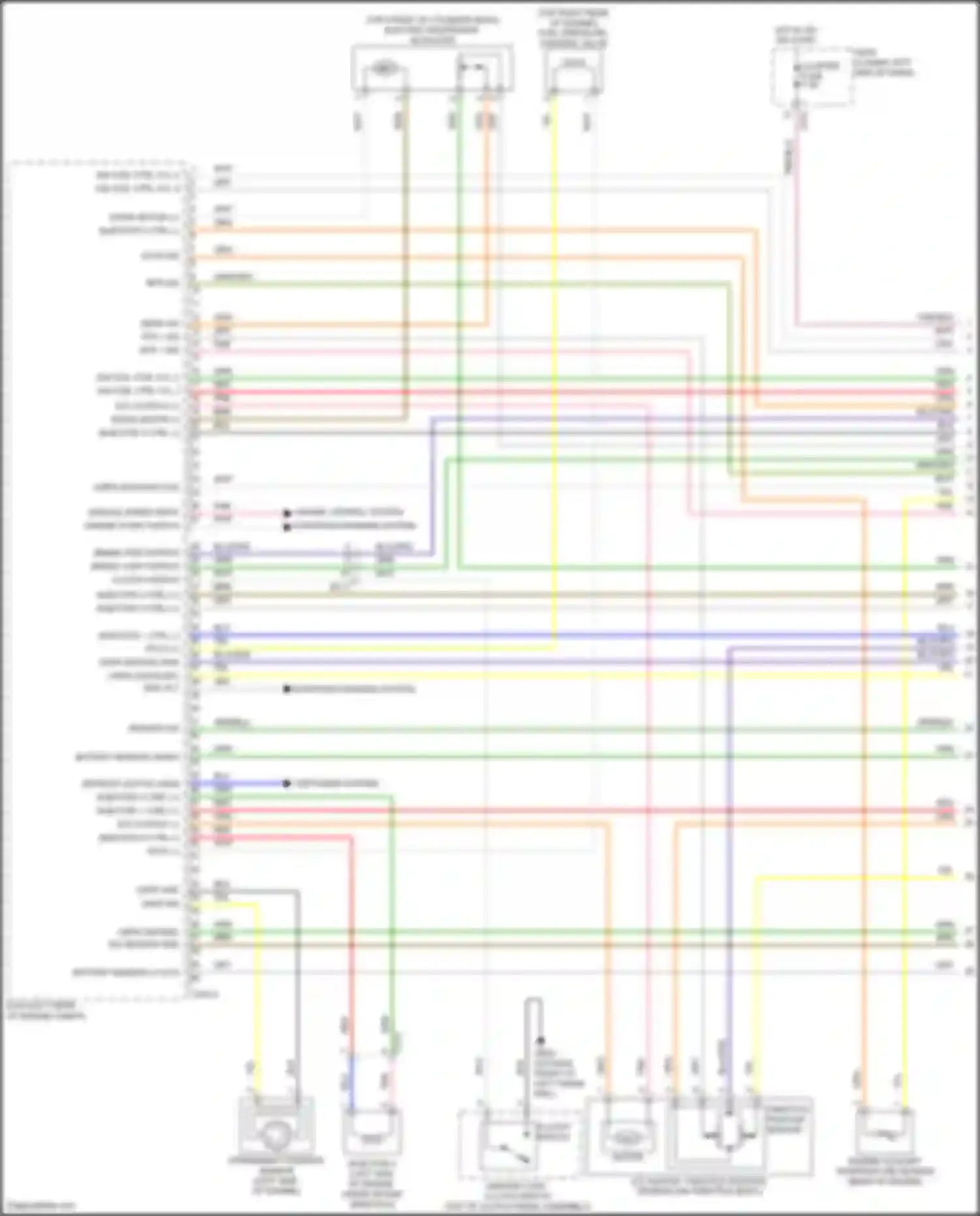 Wiring diagram ckps sig for Hyundai Veloster II (2018-2024) (1 of 2)