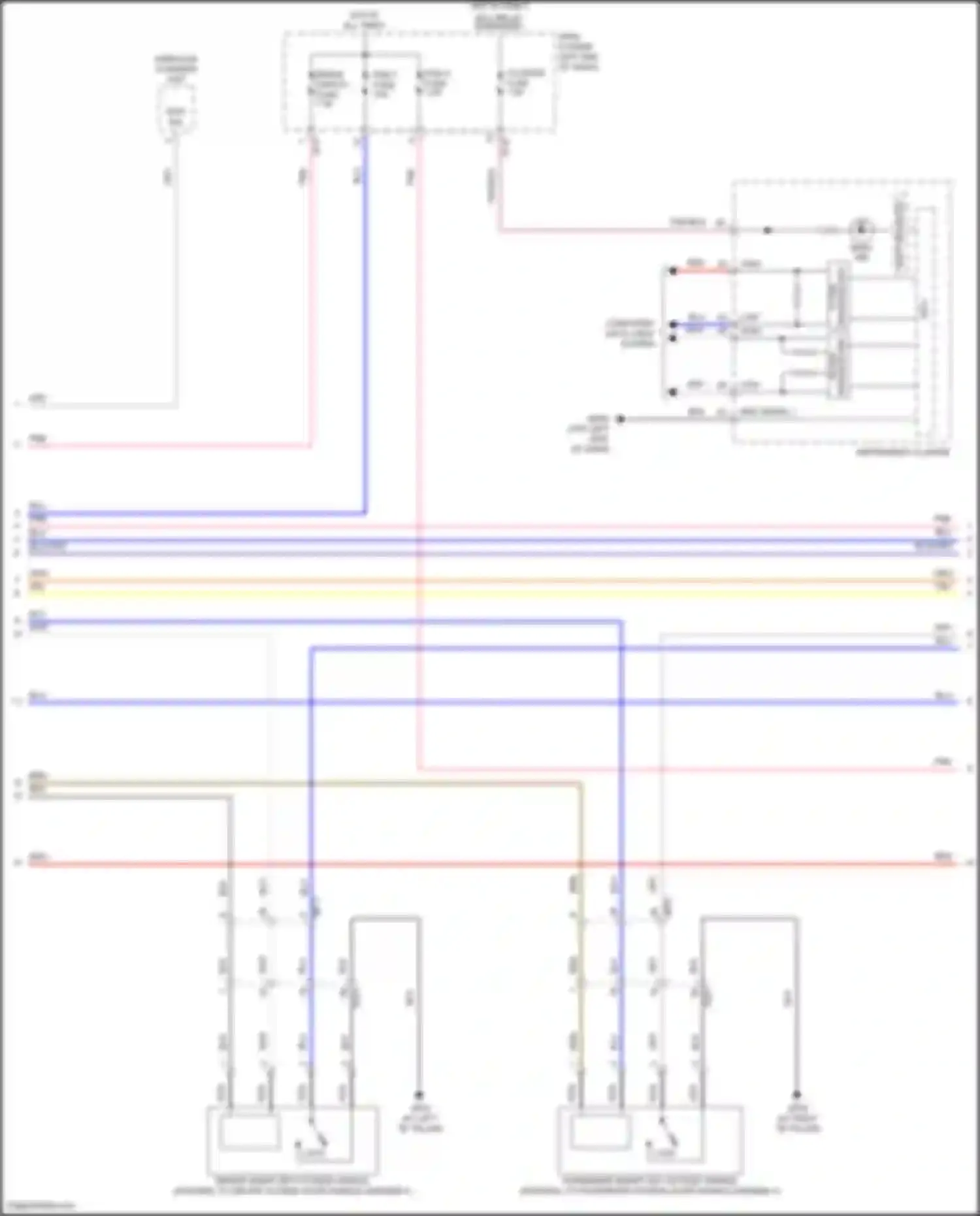 Wiring diagram cluster fuse for Hyundai Veloster II (2018-2024) (16 of 26)