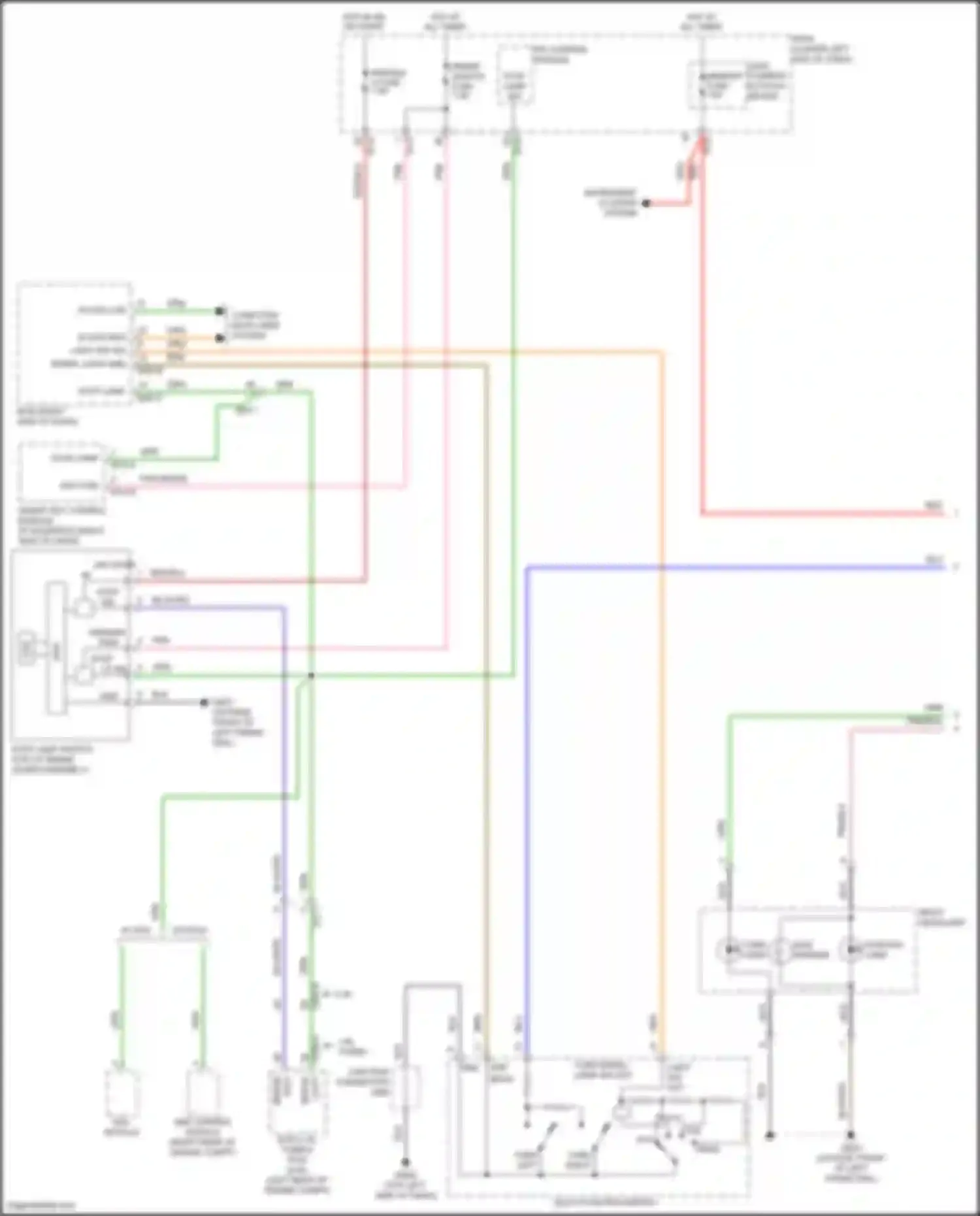 Wiring diagram computer data lines system for Hyundai Veloster II (2018-2024) (34 of 66)