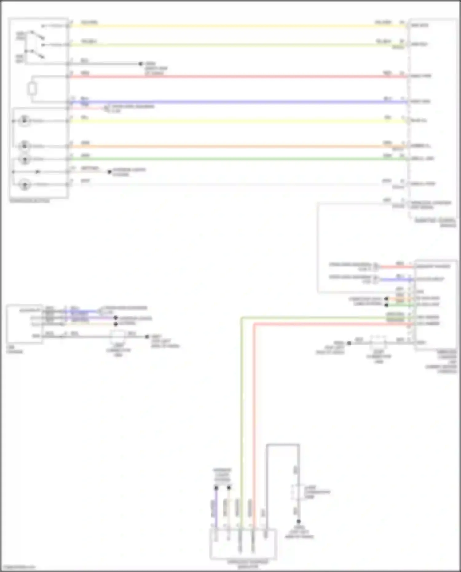 Wiring diagram computer data lines system for Hyundai Veloster II (2018-2024) (29 of 66)