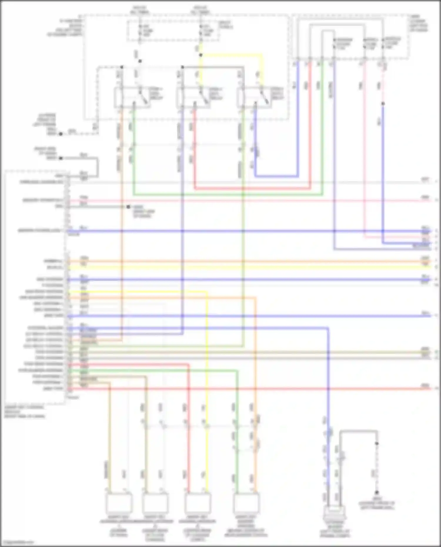 Wiring diagram e/r junction block for Hyundai Veloster II (2018-2024) (27 of 31)