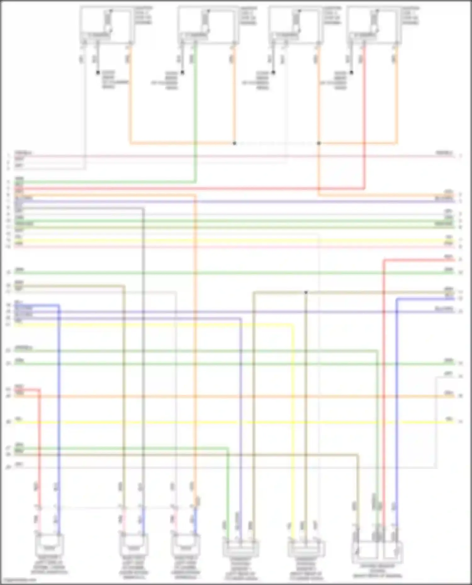 Wiring diagram ignition coil 3 for Hyundai Veloster II (2018-2024) (2 of 3)
