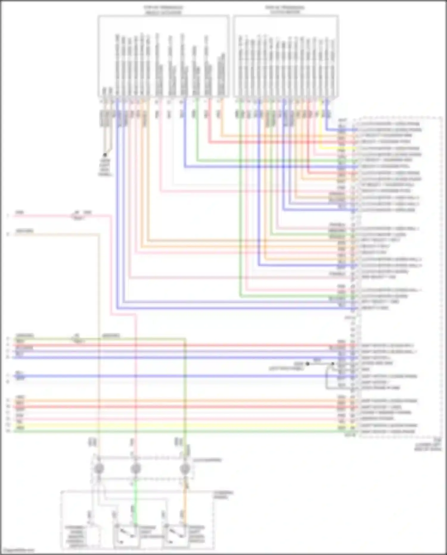 Wiring diagram memory power for Hyundai Veloster II (2018-2024) (12 of 17)