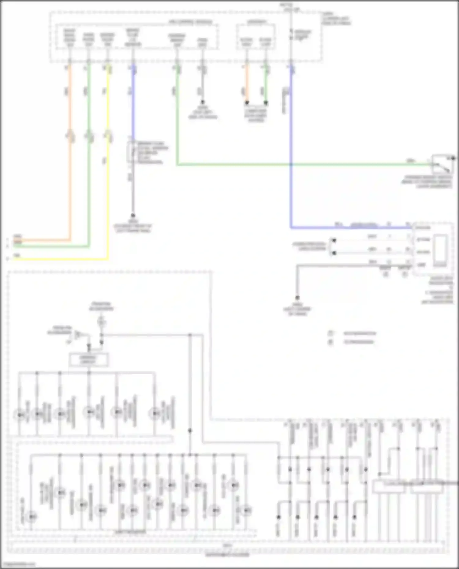 Wiring diagram module 5 fuse for Hyundai Veloster II (2018-2024) (5 of 13)