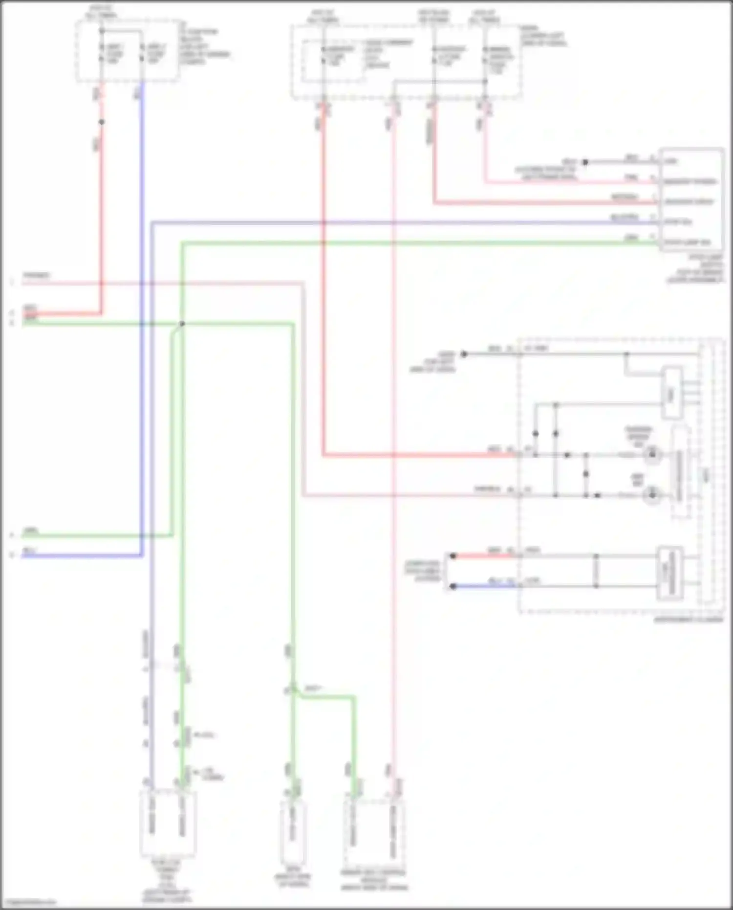 Wiring diagram on/start input for Hyundai Veloster II (2018-2024) (2 of 20)