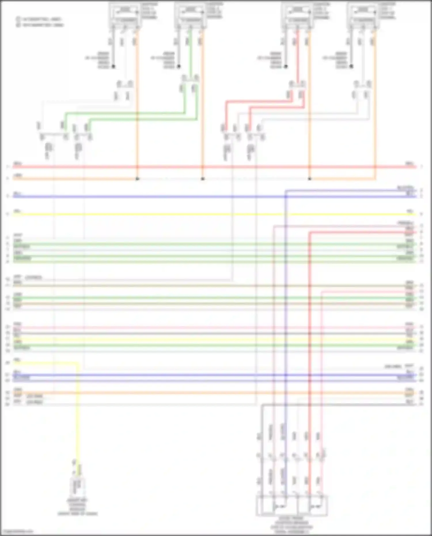 Wiring diagram (or red/ for Hyundai Veloster II (2018-2024) (4 of 4)