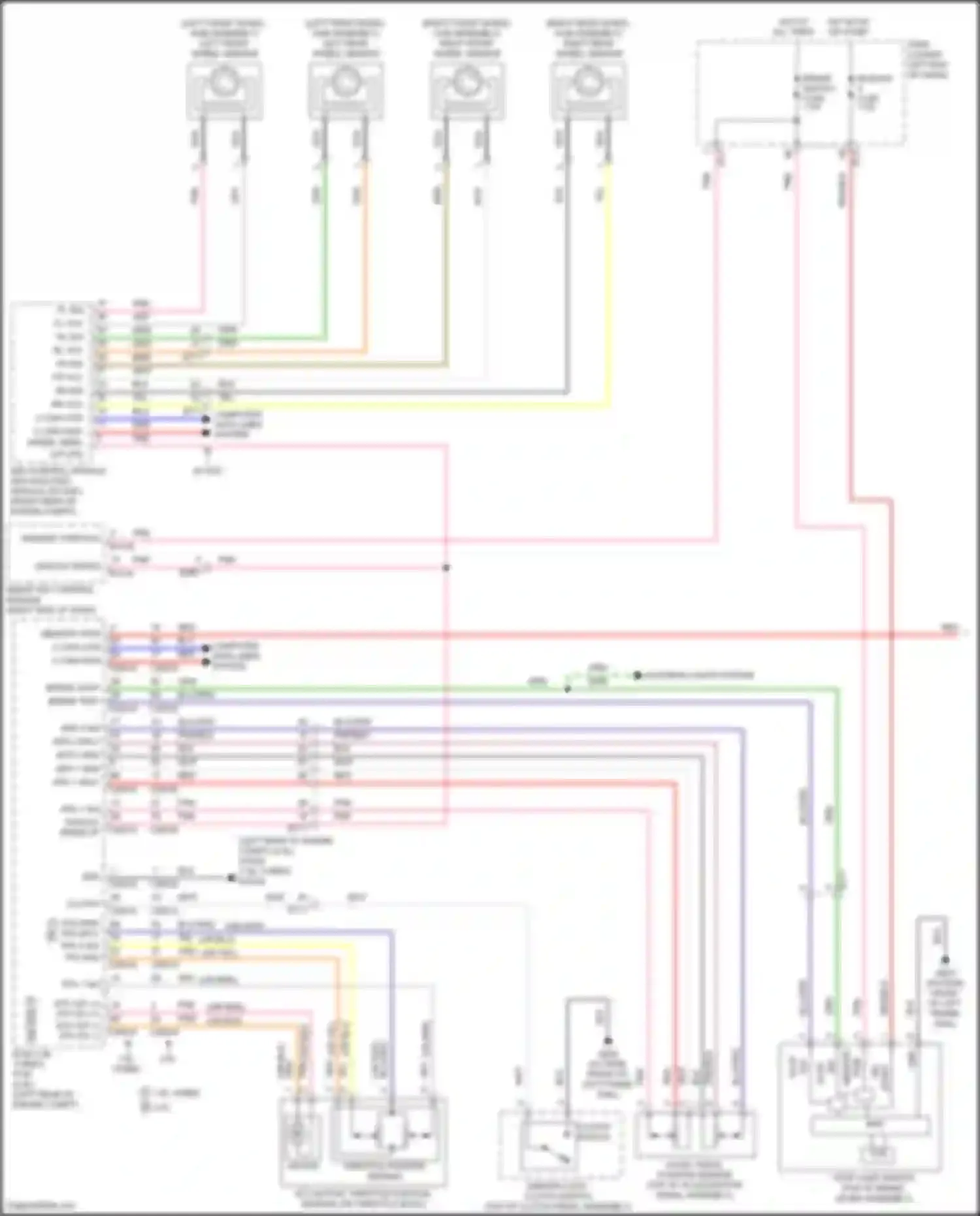 Wiring diagram rr vcc for Hyundai Veloster II (2018-2024) (3 of 3)