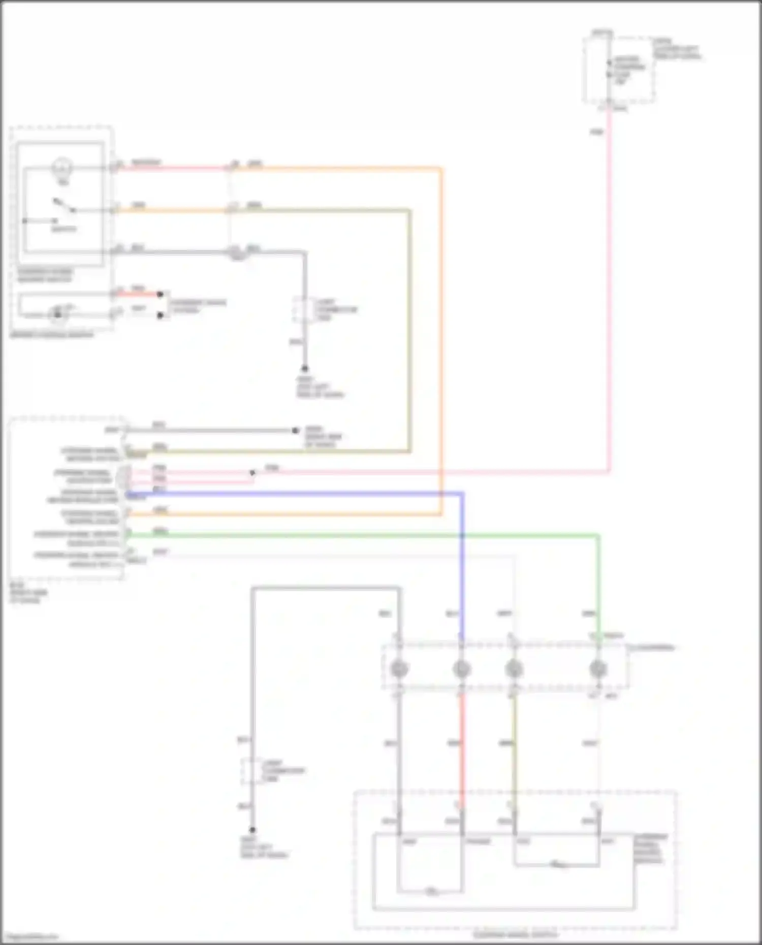Wiring diagram steering wheel heated module pwr for Hyundai Veloster II (2018-2024) (1 of 1)