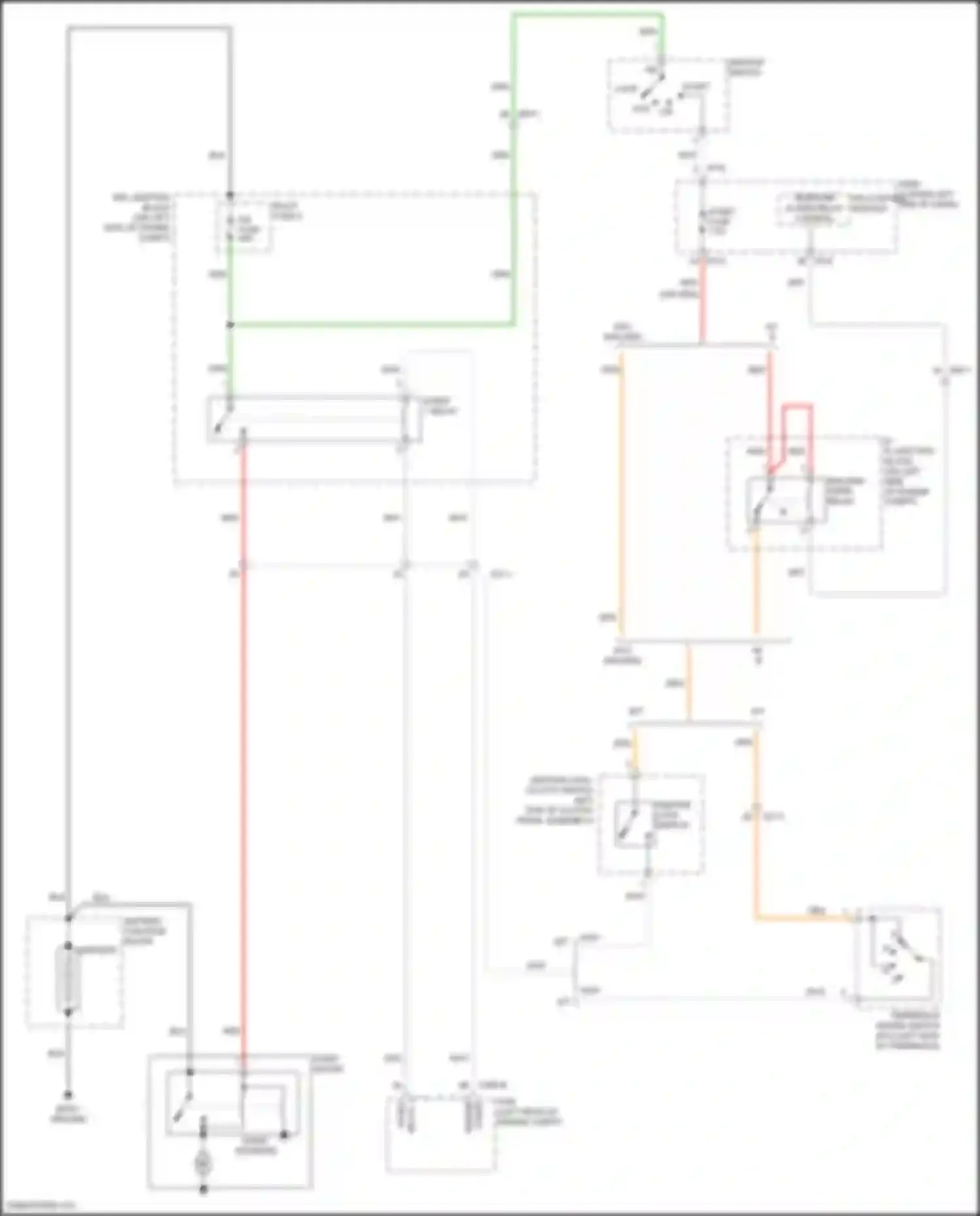 Wiring diagram transaxle range switch for Hyundai Veloster II (2018-2024) (4 of 8)