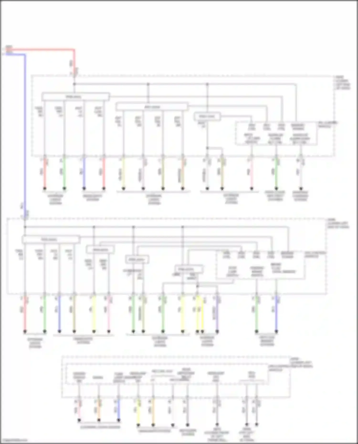 Wiring diagram t/sig rr lh for Hyundai Veloster II (2018-2024) (2 of 2)