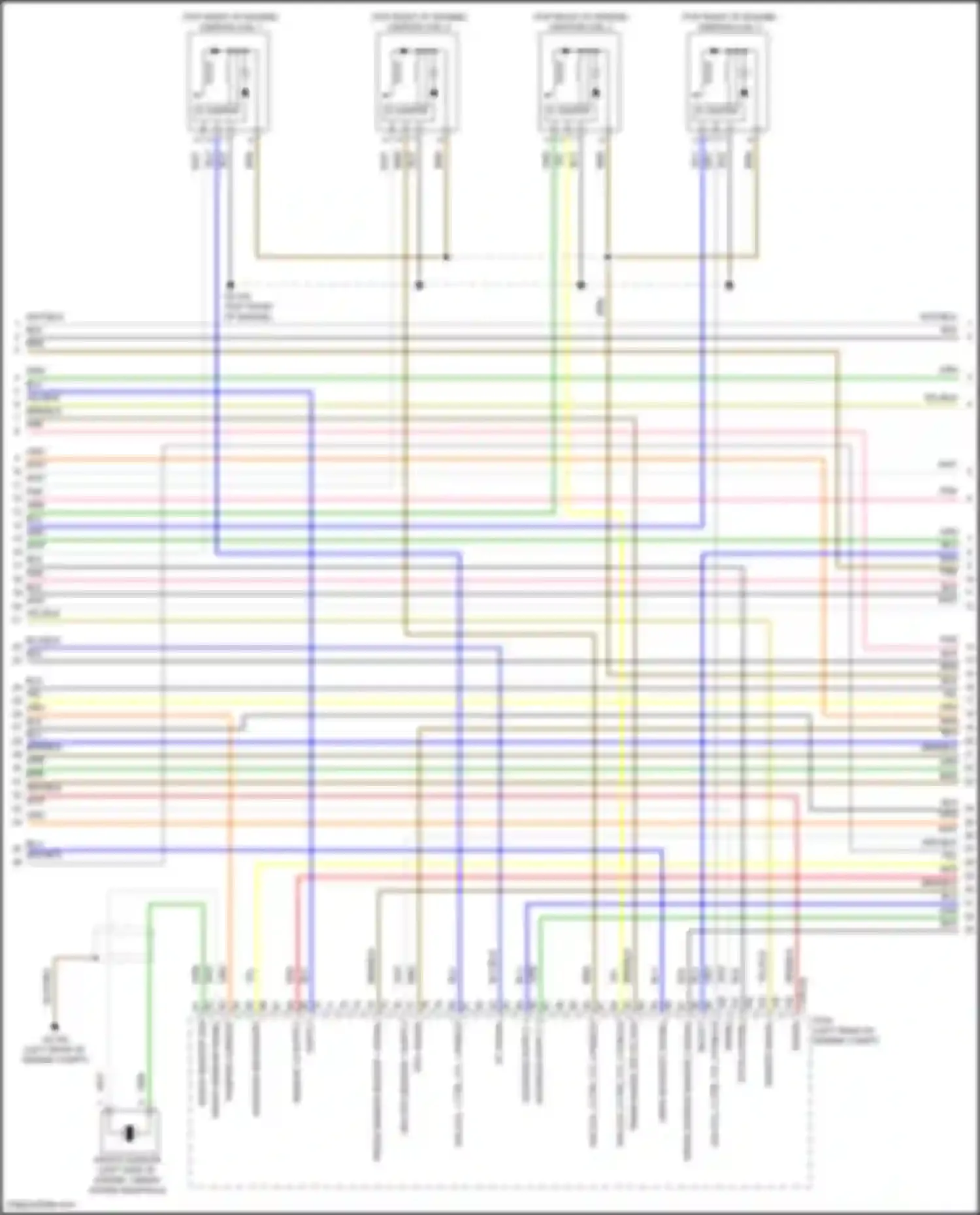 Venue Hyundai I (2019-2024): Wiring diagram engine performance 1.6l, cvt (3 of 7)