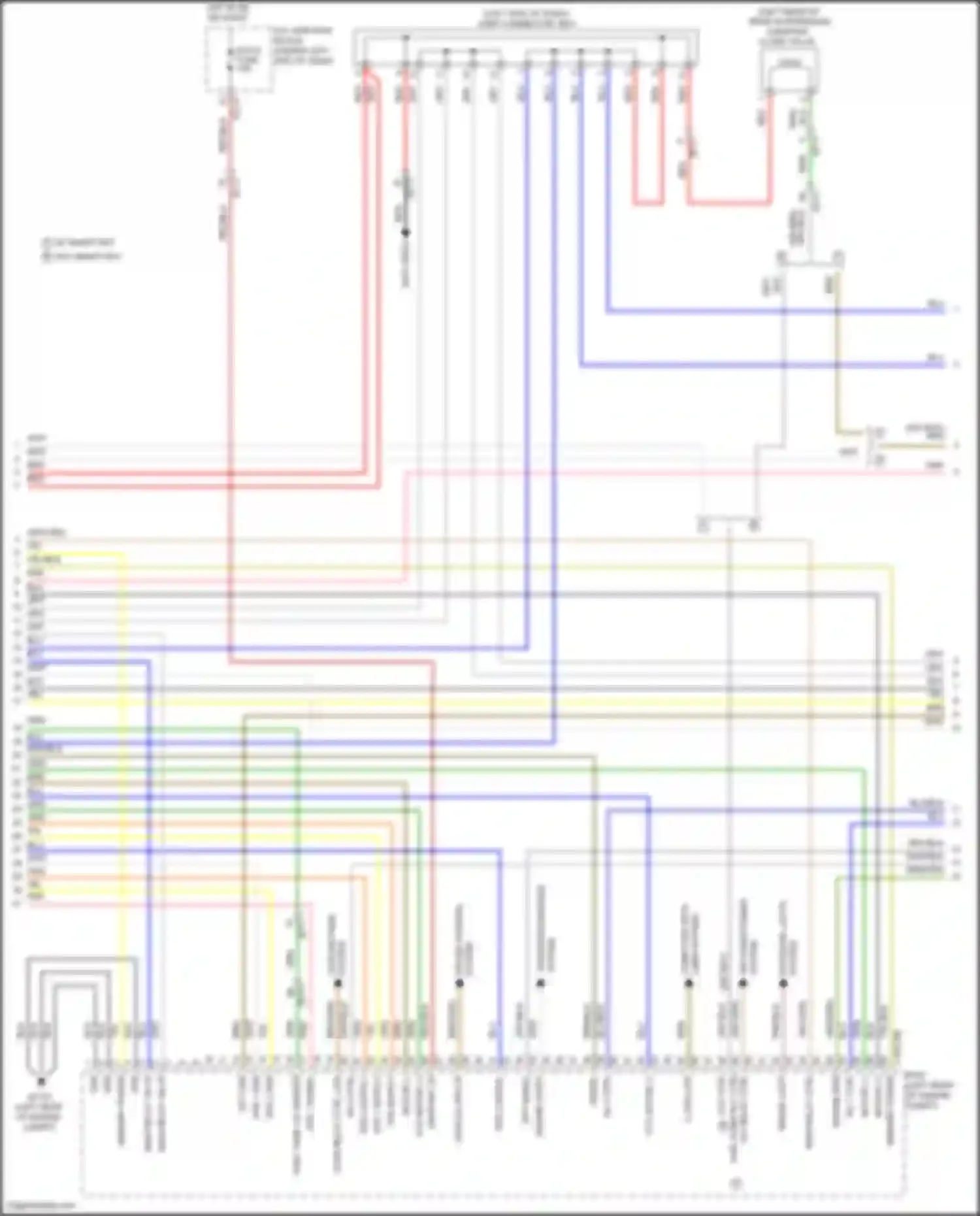 Venue Hyundai I (2019-2024): Wiring diagram engine performance 1.6l, cvt (6 of 7)