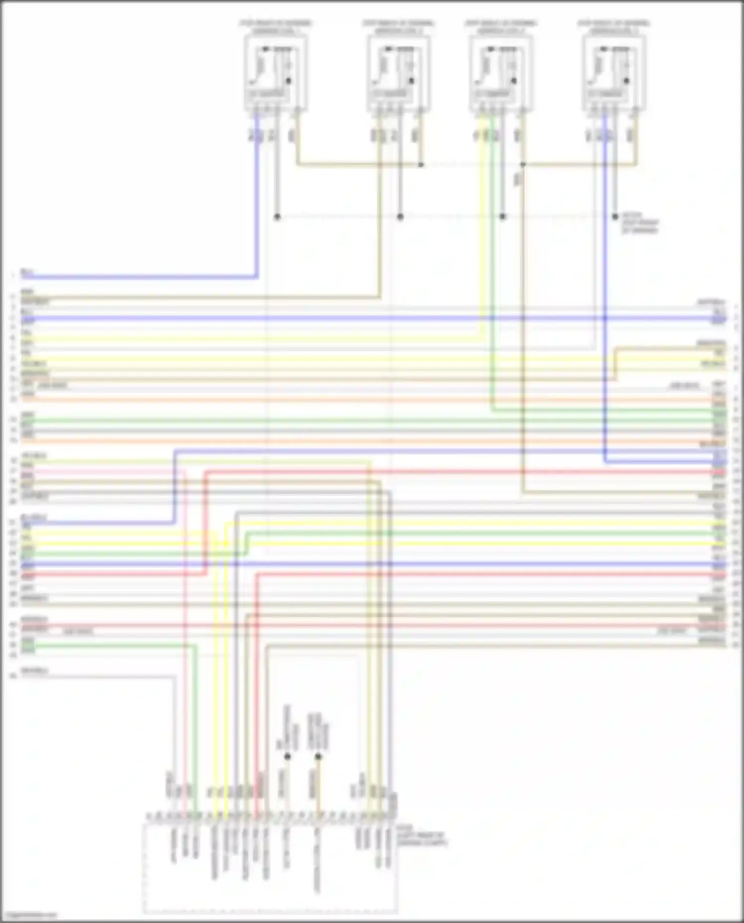 Venue Hyundai I (2019-2024): Wiring diagram engine performance 1.6l, m/t (3 of 7)