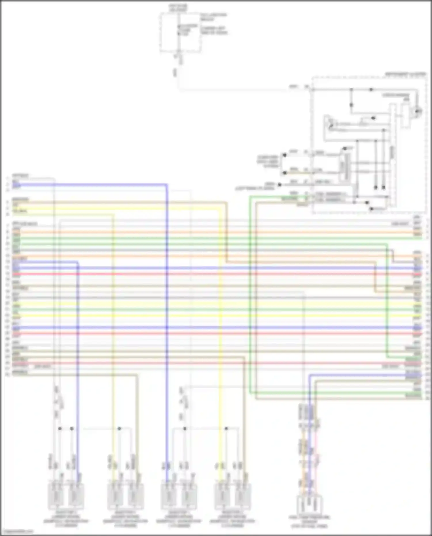 Venue Hyundai I (2019-2024): Wiring diagram engine performance 1.6l, m/t (4 of 7)
