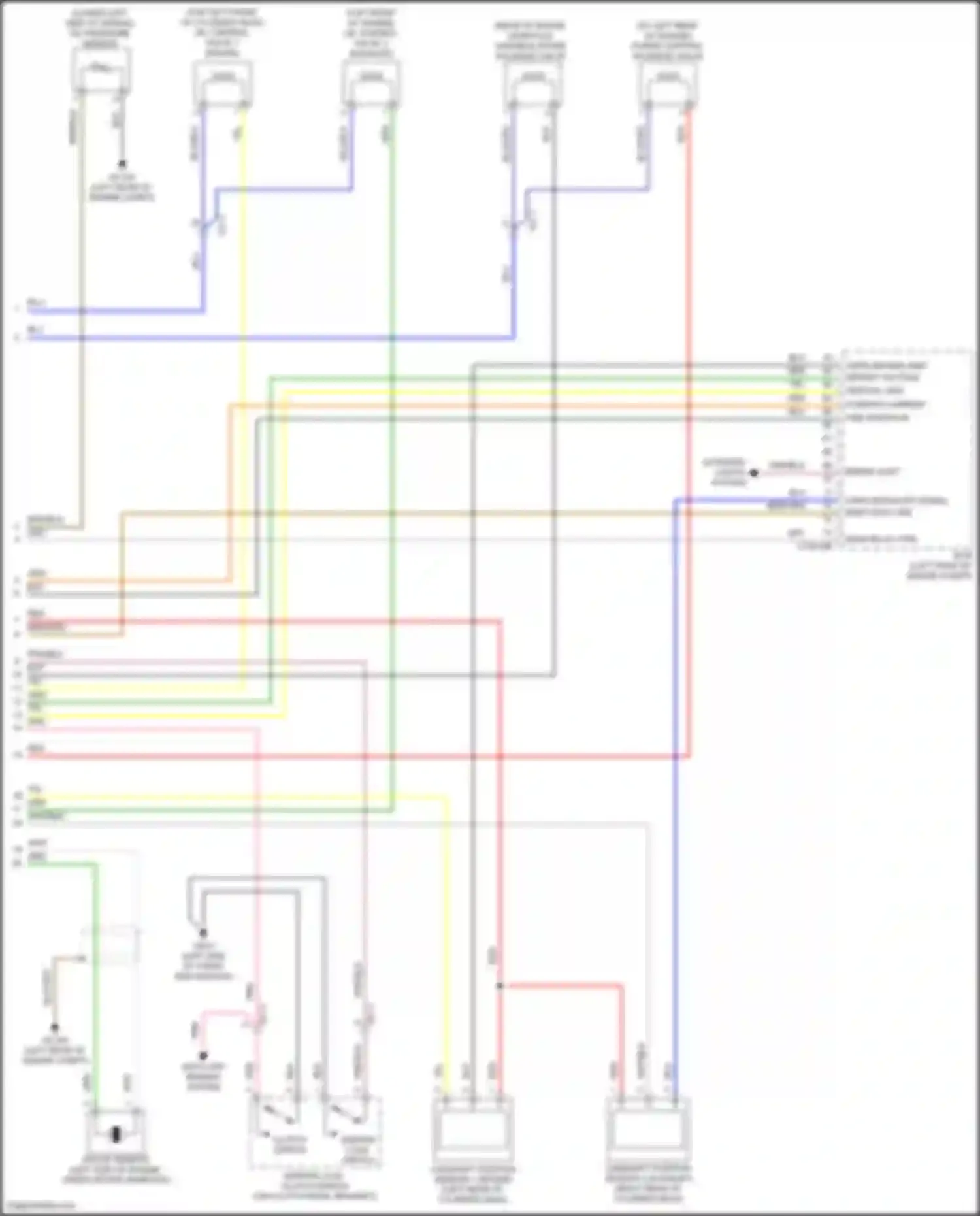Venue Hyundai I (2019-2024): Wiring diagram engine performance 1.6l, m/t (7 of 7)