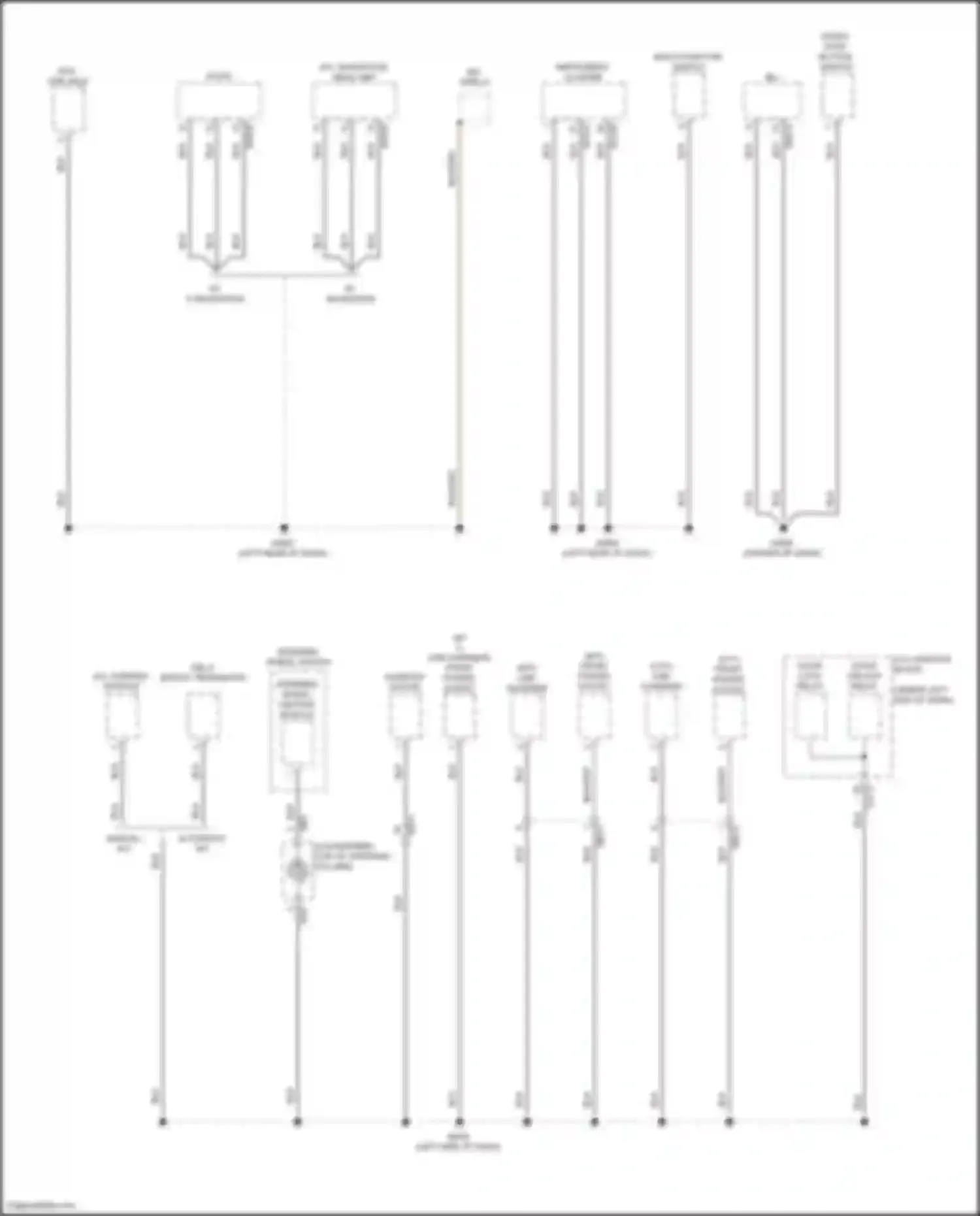 Venue Hyundai I (2019-2024): Ground distribution circuit (2 of 4)