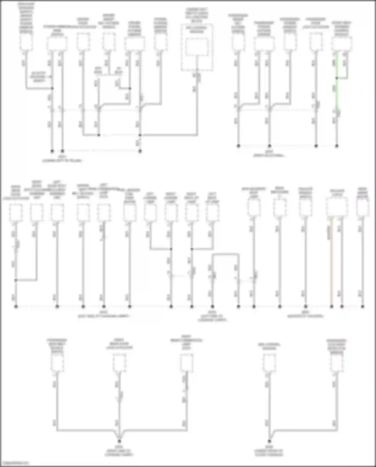 Venue Hyundai I (2019-2024): Ground distribution circuit (4 of 4)