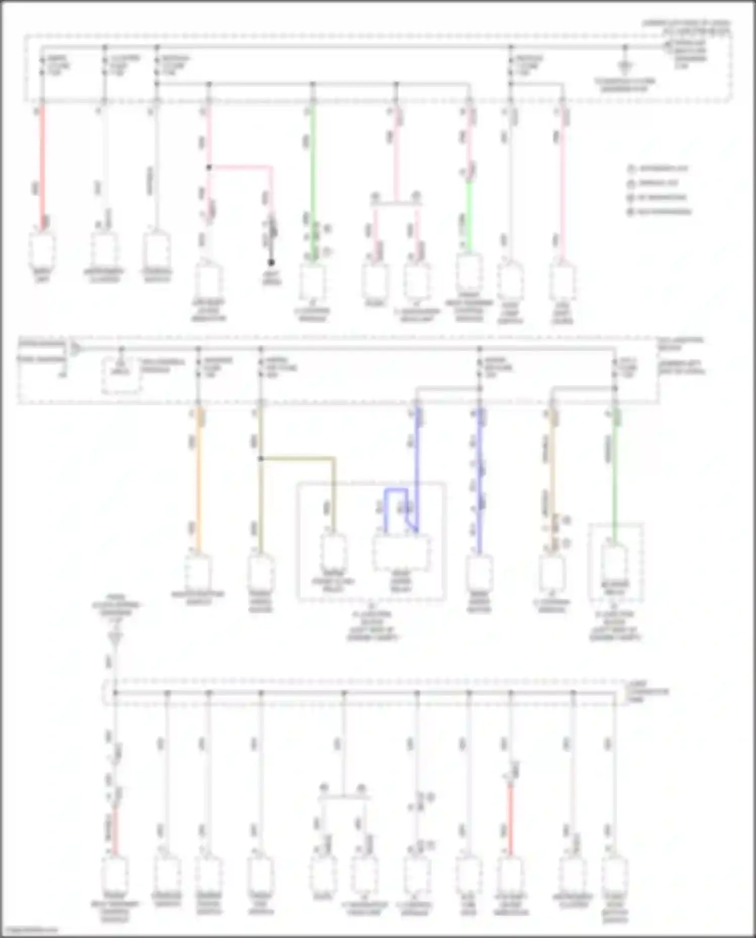 Venue Hyundai I (2019-2024): Power distribution circuit (3 of 7)