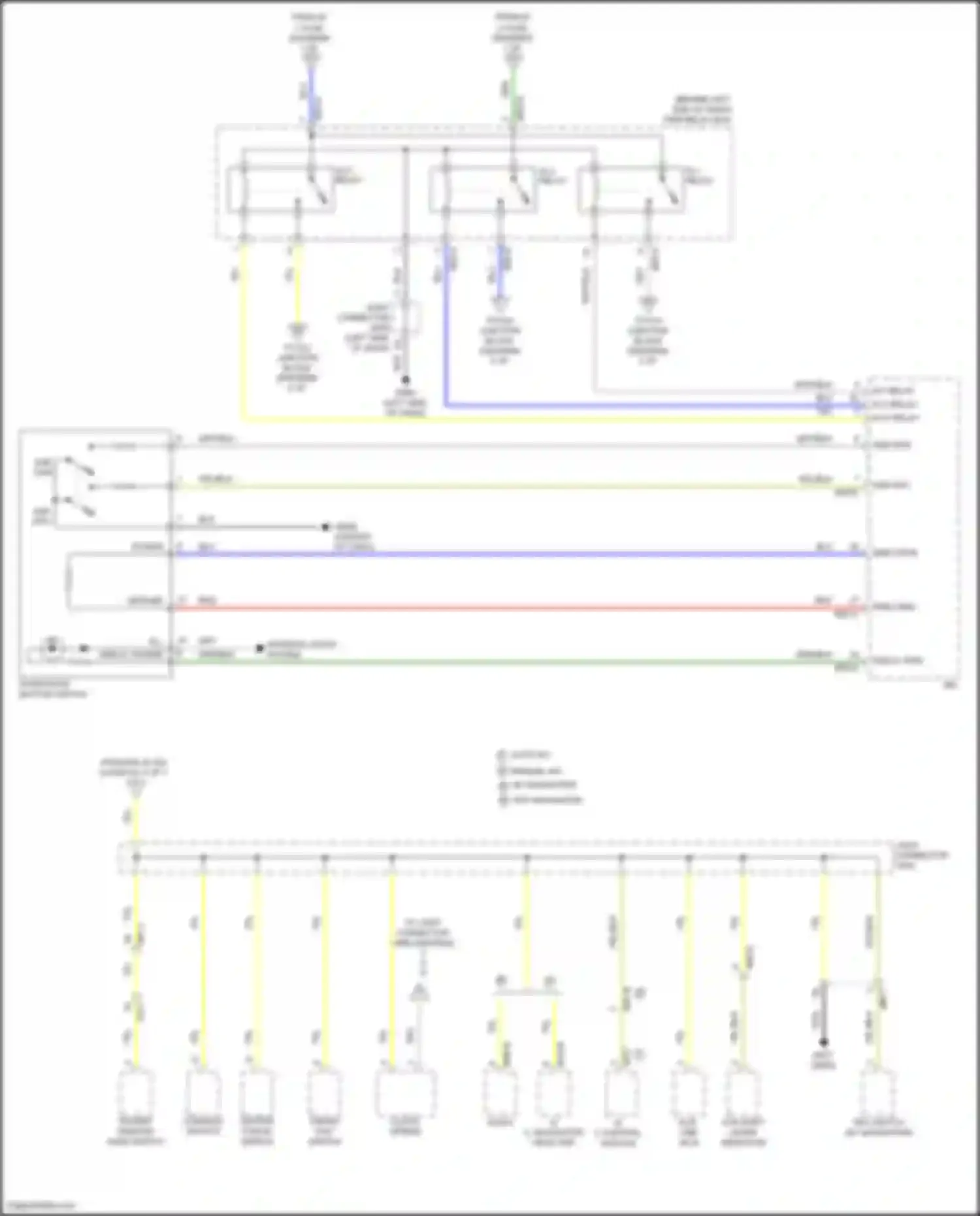 Venue Hyundai I (2019-2024): Power distribution circuit (7 of 7)