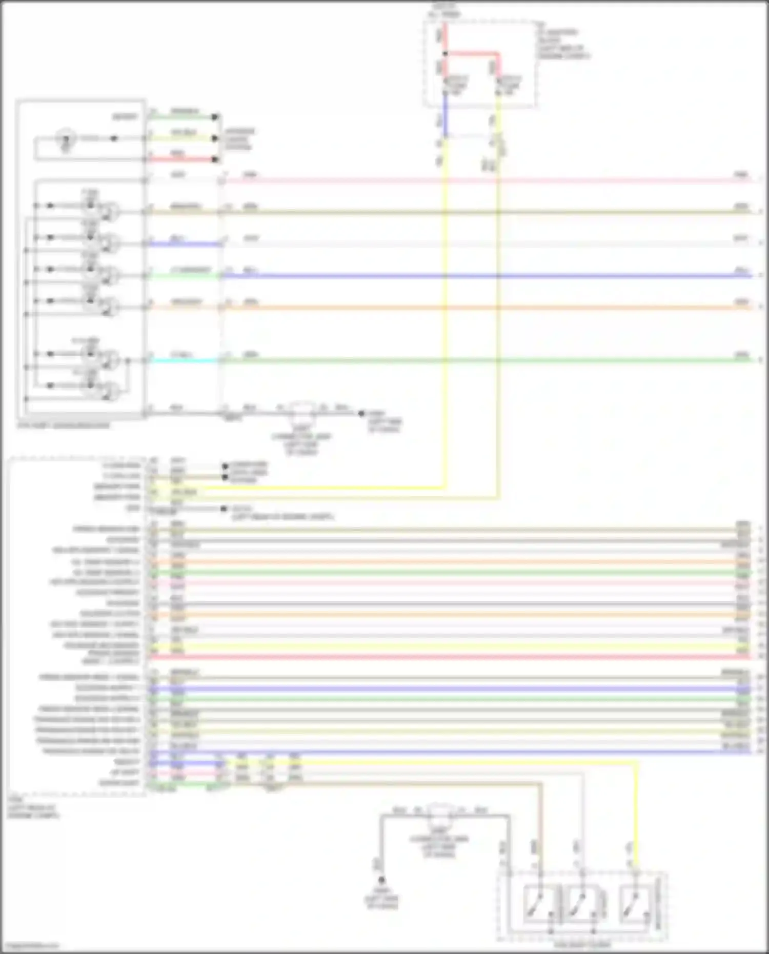 Venue Hyundai I (2019-2024): Transmission circuit (1 of 2)