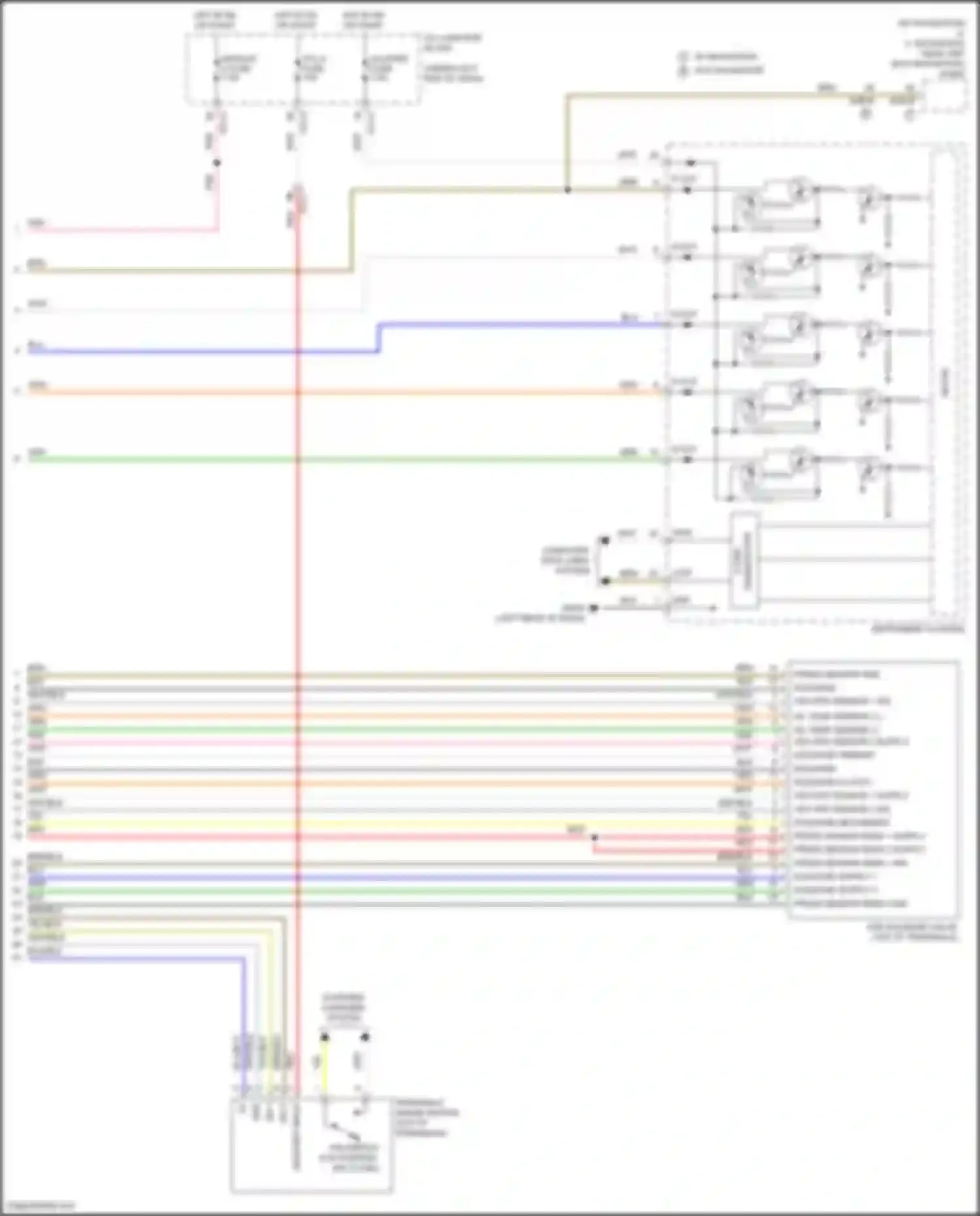 Venue Hyundai I (2019-2024): Transmission circuit (2 of 2)